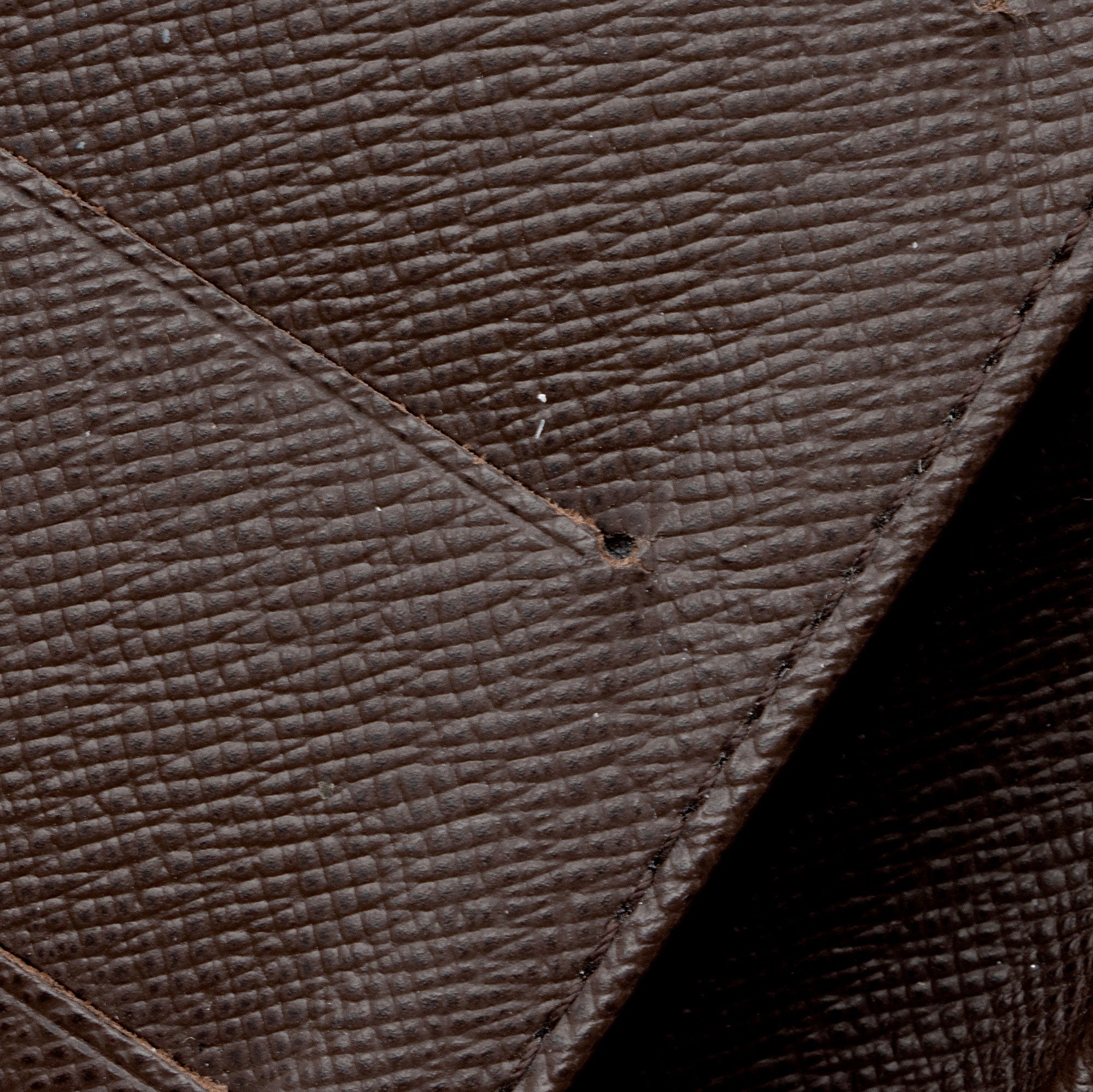 Louis Vuitton Damier Ebene Checkbook Cover (SHF-r7vjBZ)