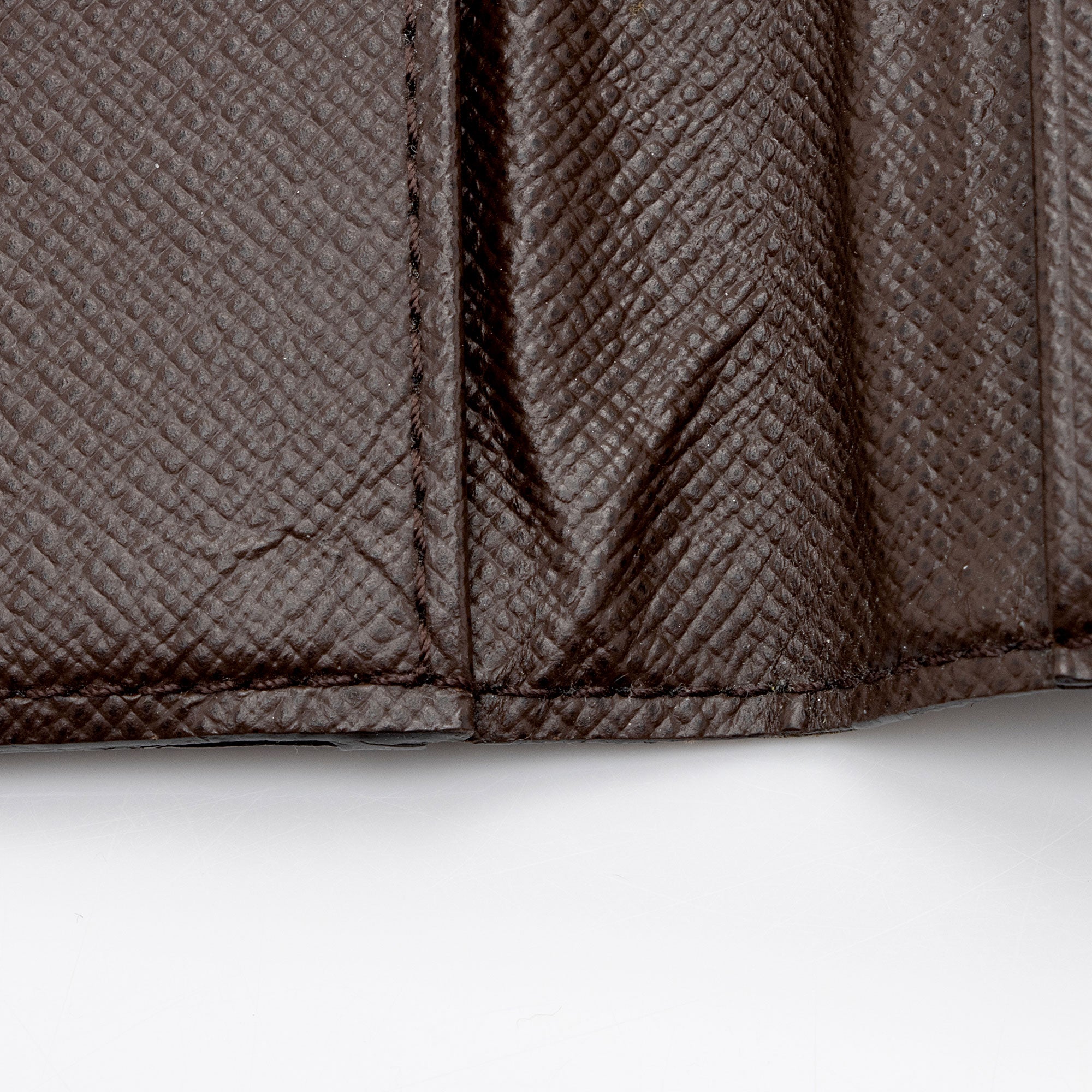 Louis Vuitton Damier Ebene Checkbook Cover (SHF-r7vjBZ)