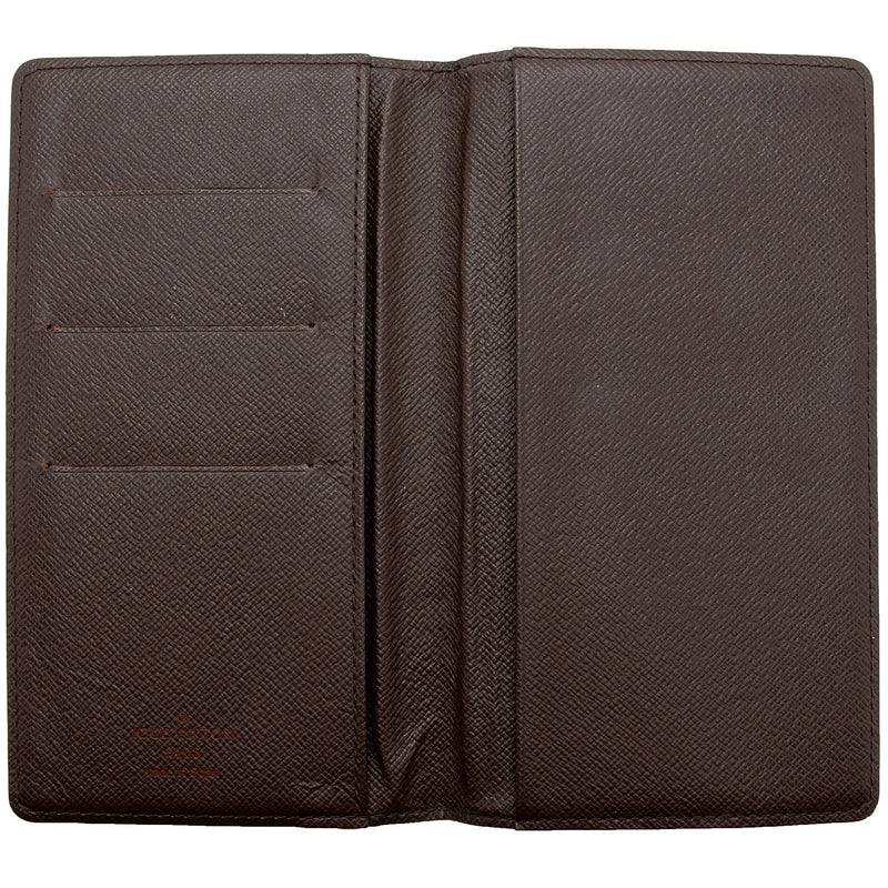 Louis Vuitton Damier Ebene Checkbook Cover (SHF-r7vjBZ) – LuxeDH