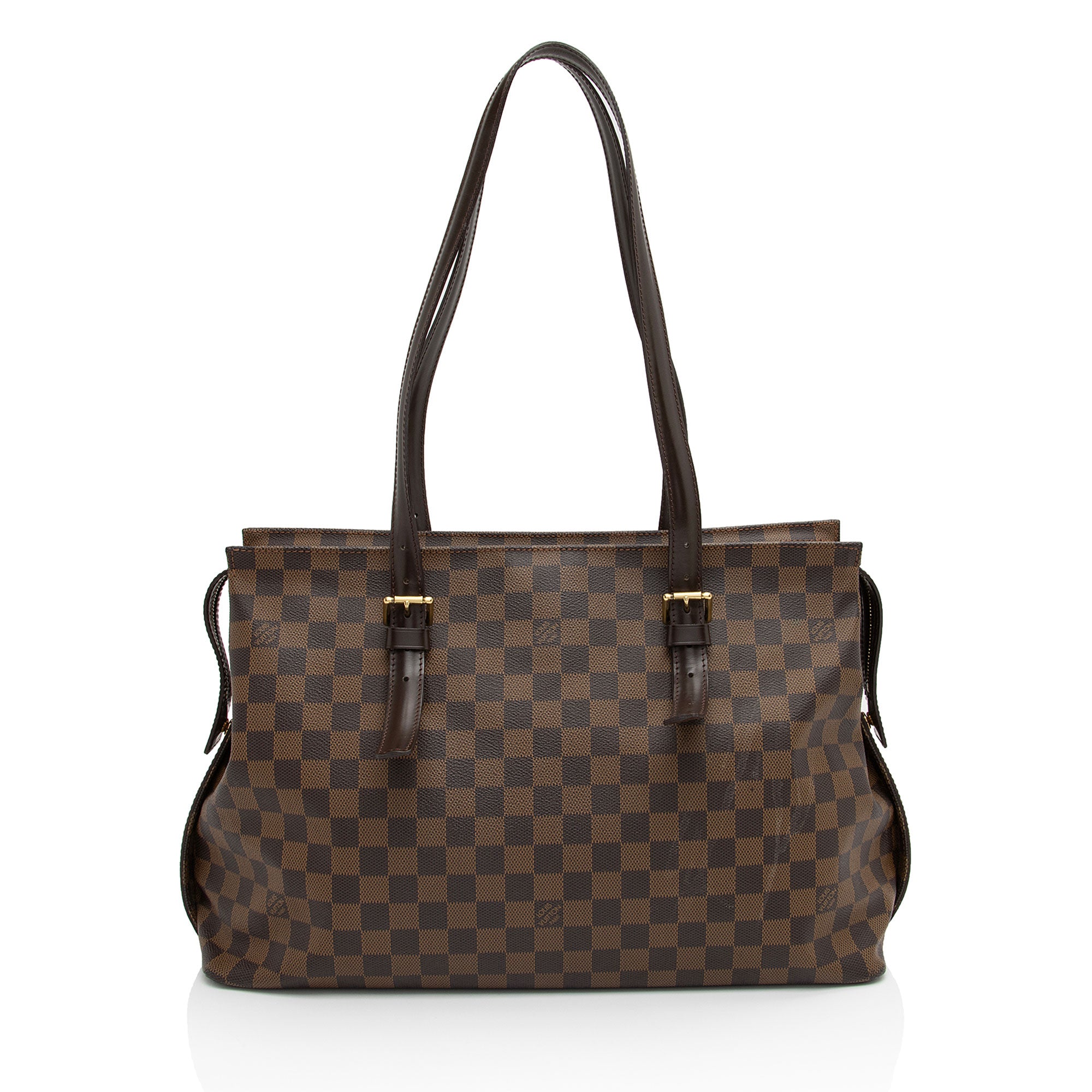 Louis Vuitton Damier Ebene Chelsea Tote (SHF-hiE1g8)