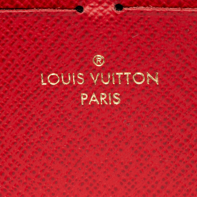 Louis Vuitton Pré-aimé damier ebene penguins clemence wallet