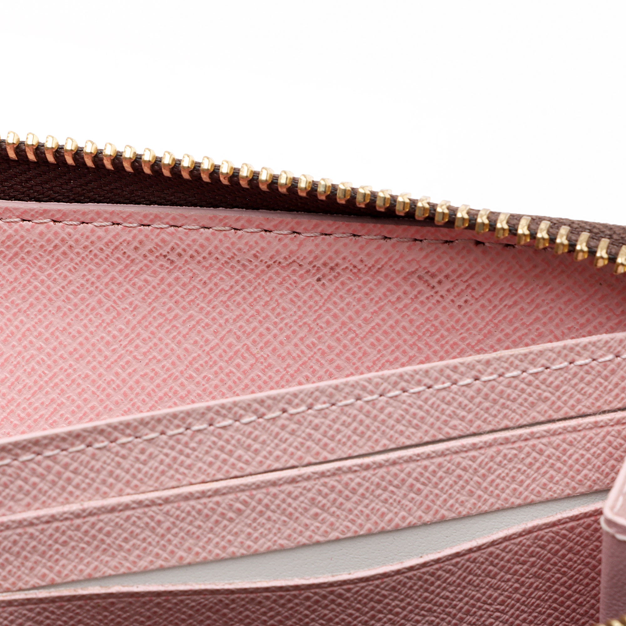 Louis Vuitton Damier Ebene Clemence Wallet (SHF-bERHGs)
