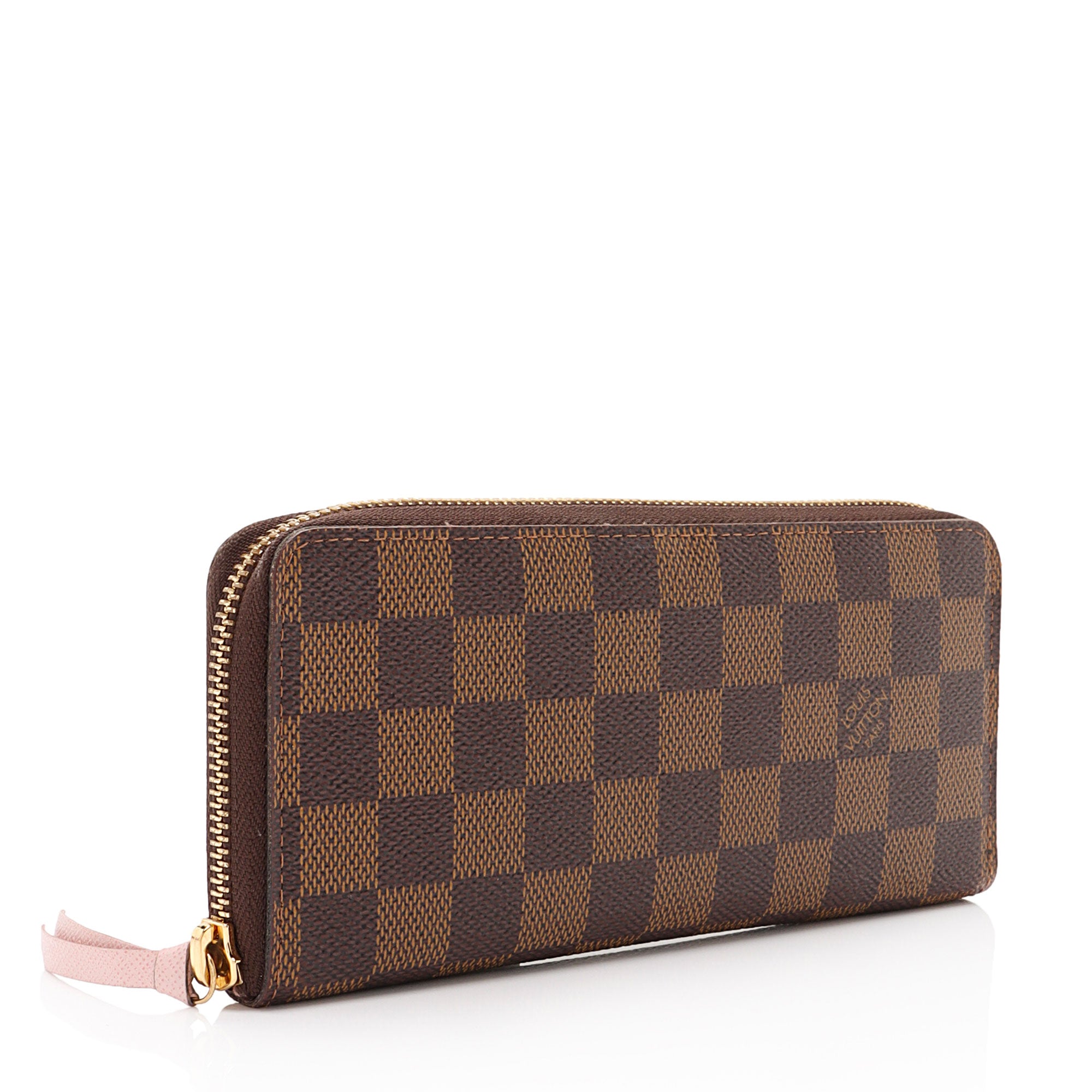 Louis Vuitton Damier Ebene Clemence Wallet (SHF-bERHGs)