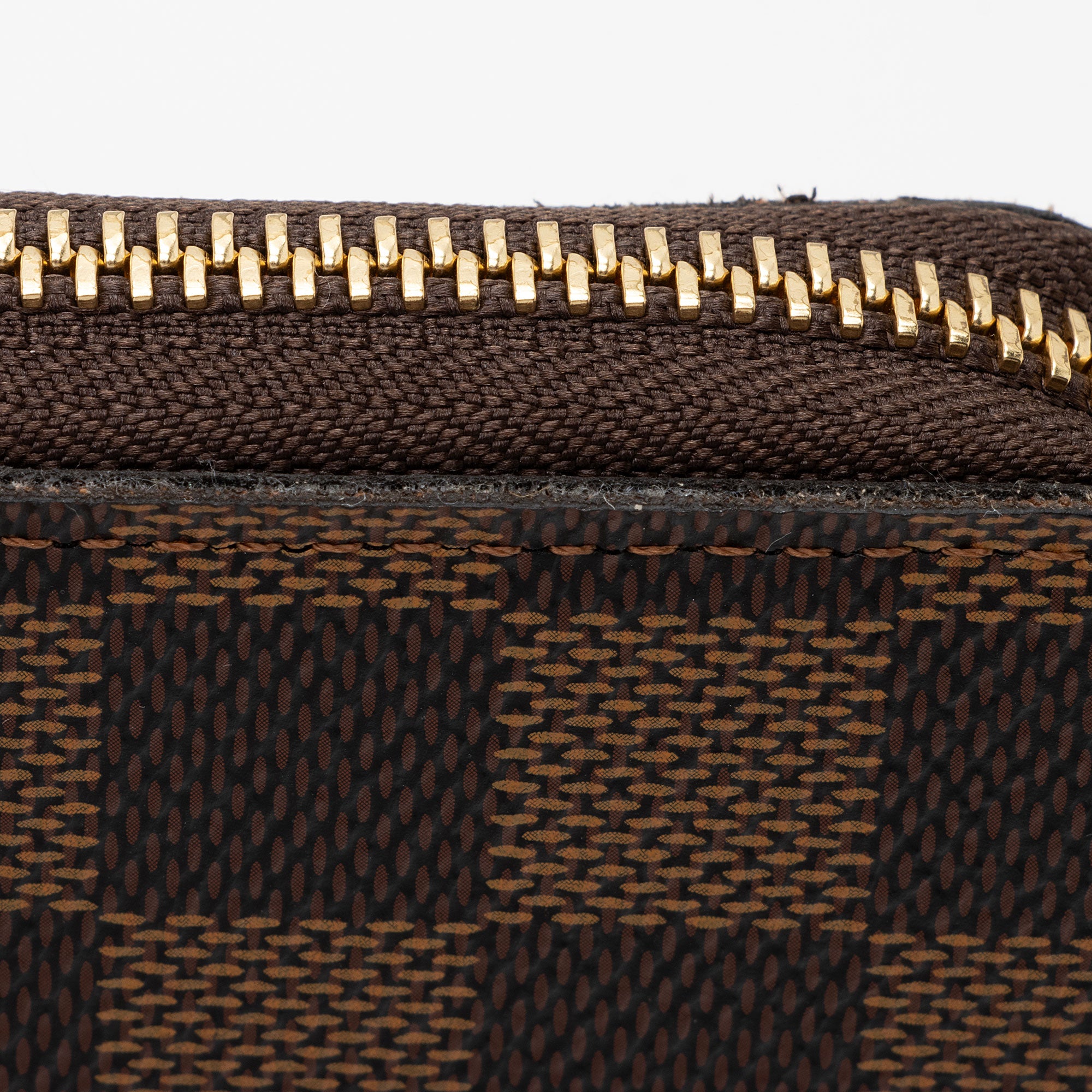 Louis Vuitton Damier Ebene Clemence Wallet (SHF-Qb1yII)
