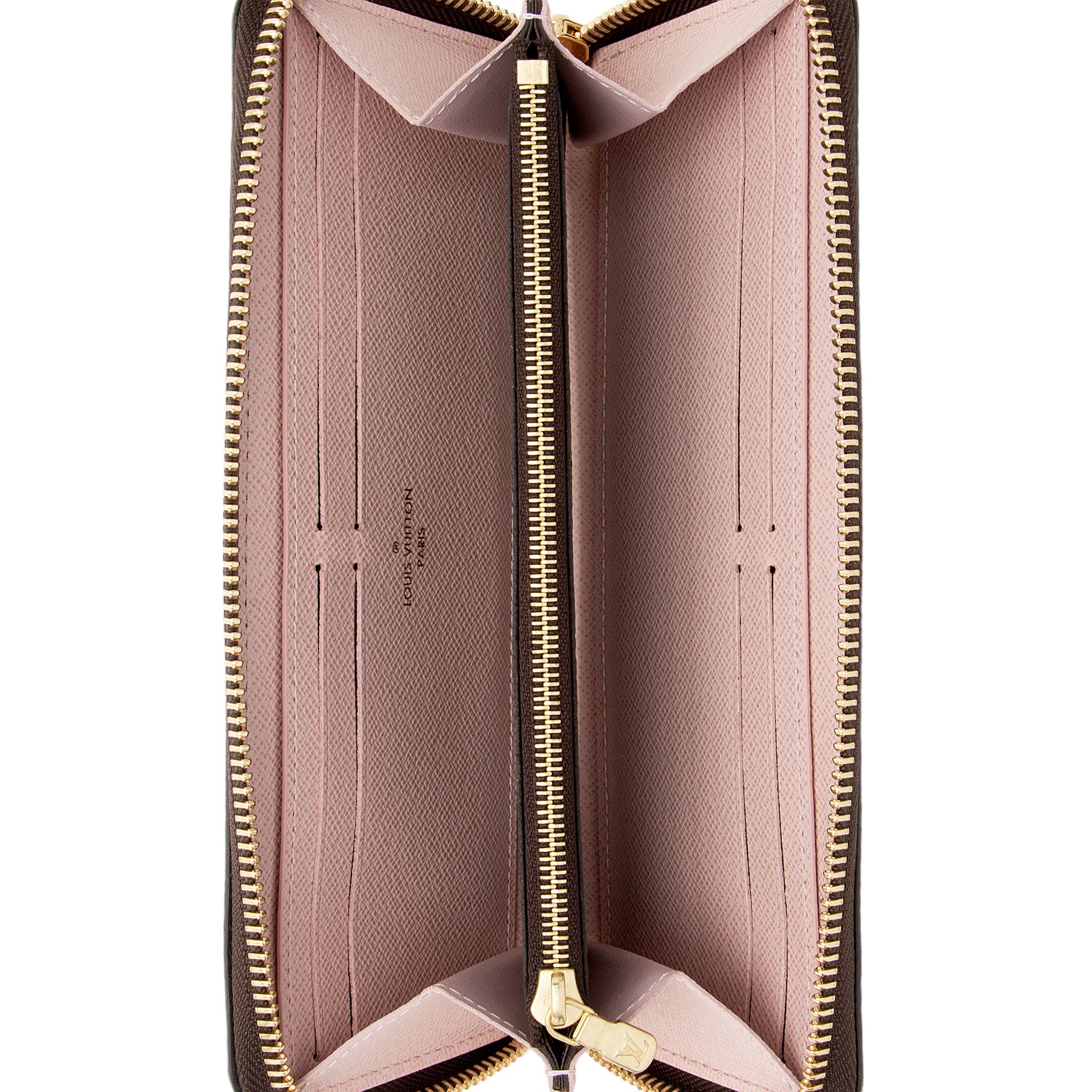 Louis Vuitton Damier Ebene Clemence Wallet (SHF-J5QtF3)