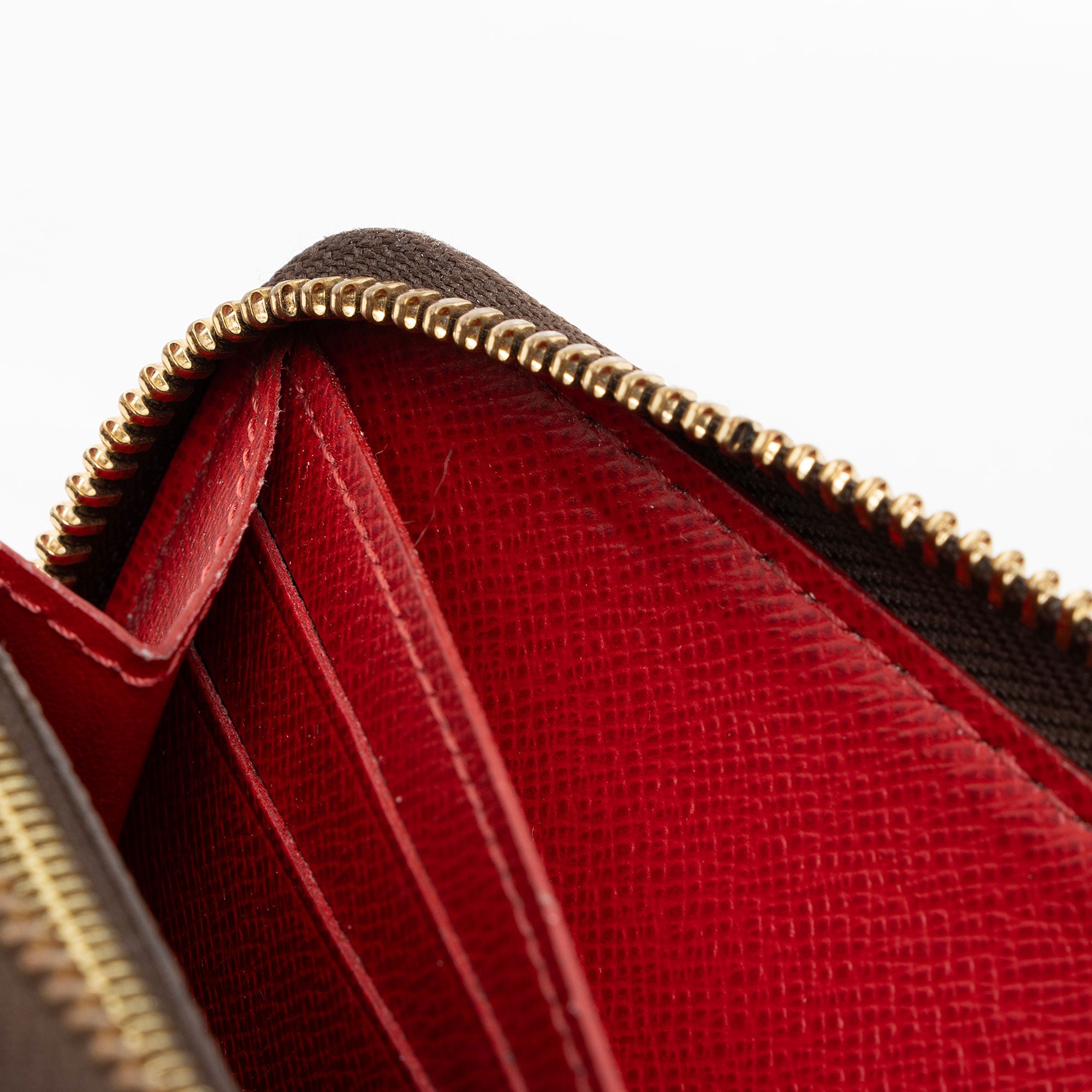 Louis Vuitton Damier Ebene Clemence Wallet (SHF-1hs9VV)