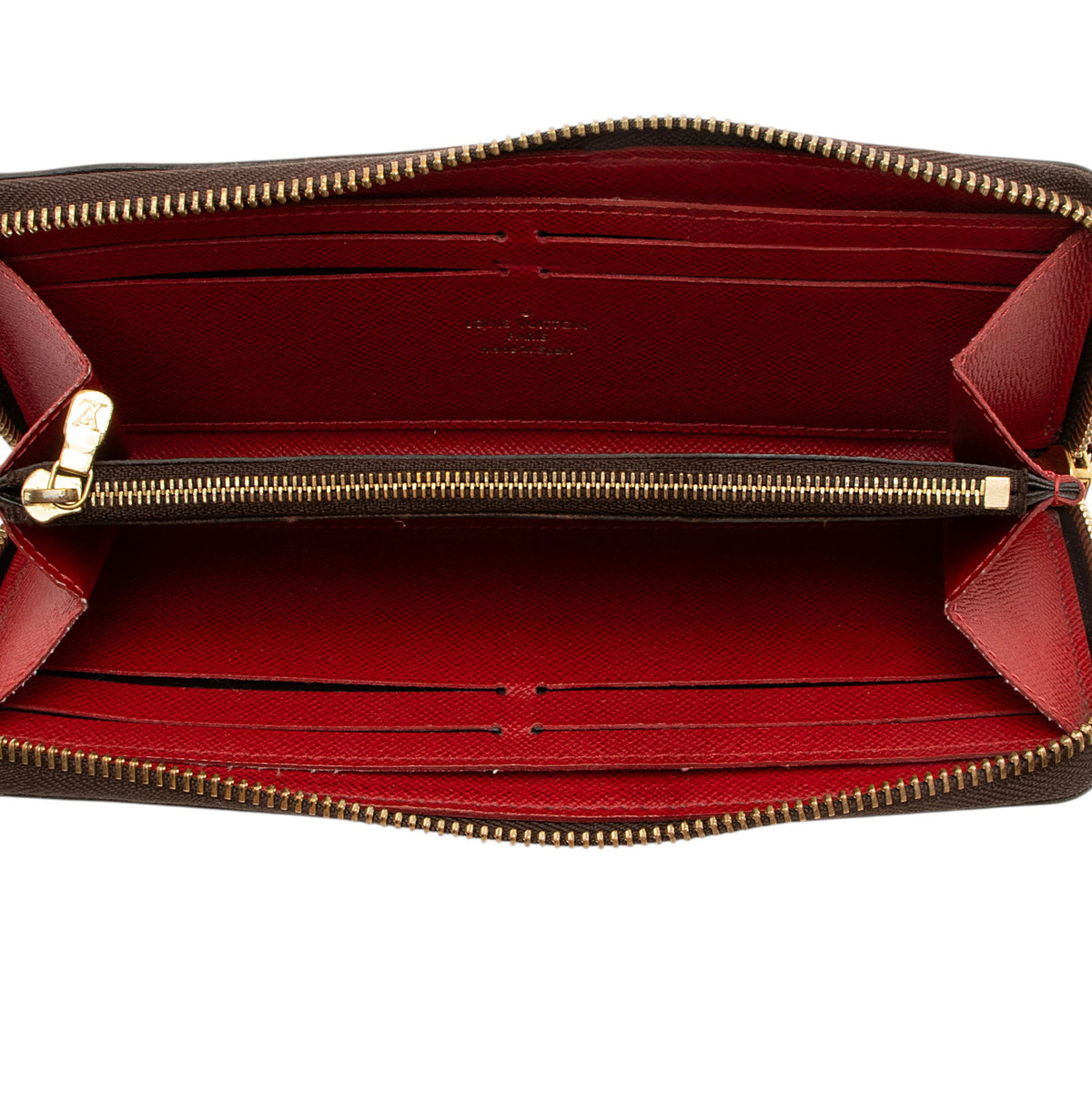Louis Vuitton Damier Ebene Clemence Wallet