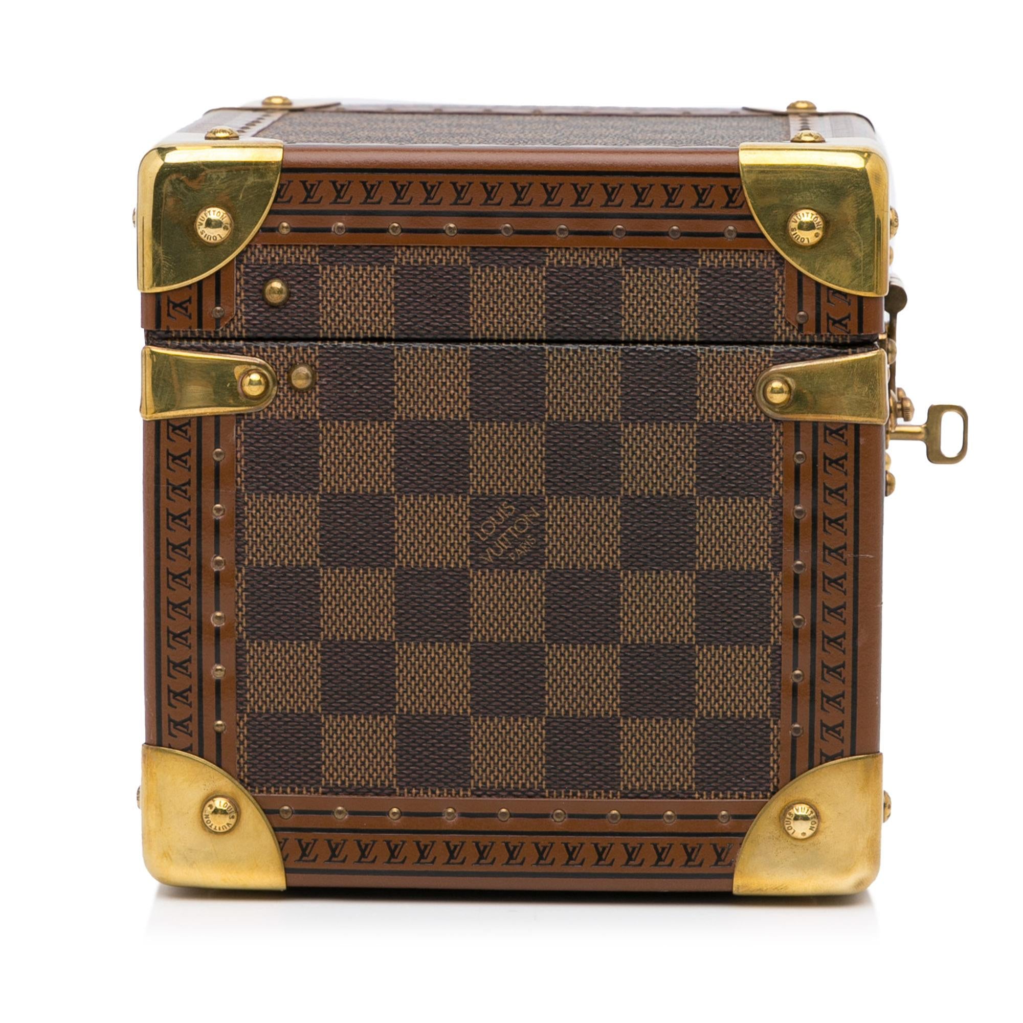 Louis Vuitton Damier Ebene Coffret Merveilles GM (SHG-1GGuMm)