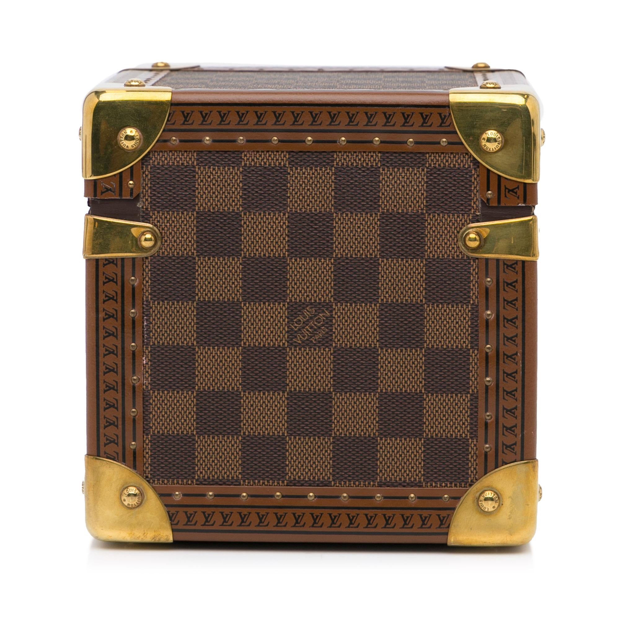 Louis Vuitton Damier Ebene Coffret Merveilles GM (SHG-1GGuMm)