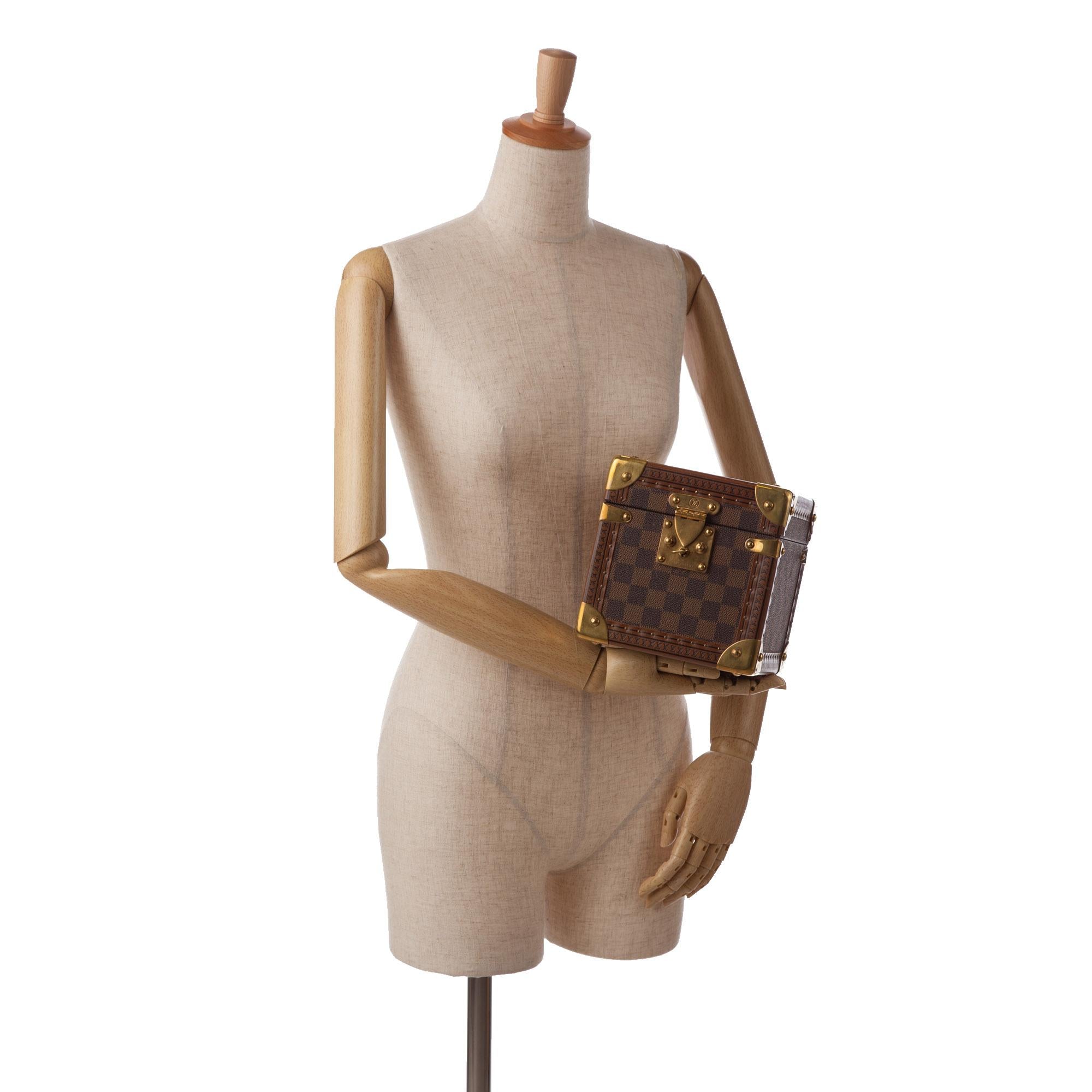 Louis Vuitton Damier Ebene Coffret Merveilles GM (SHG-1GGuMm)