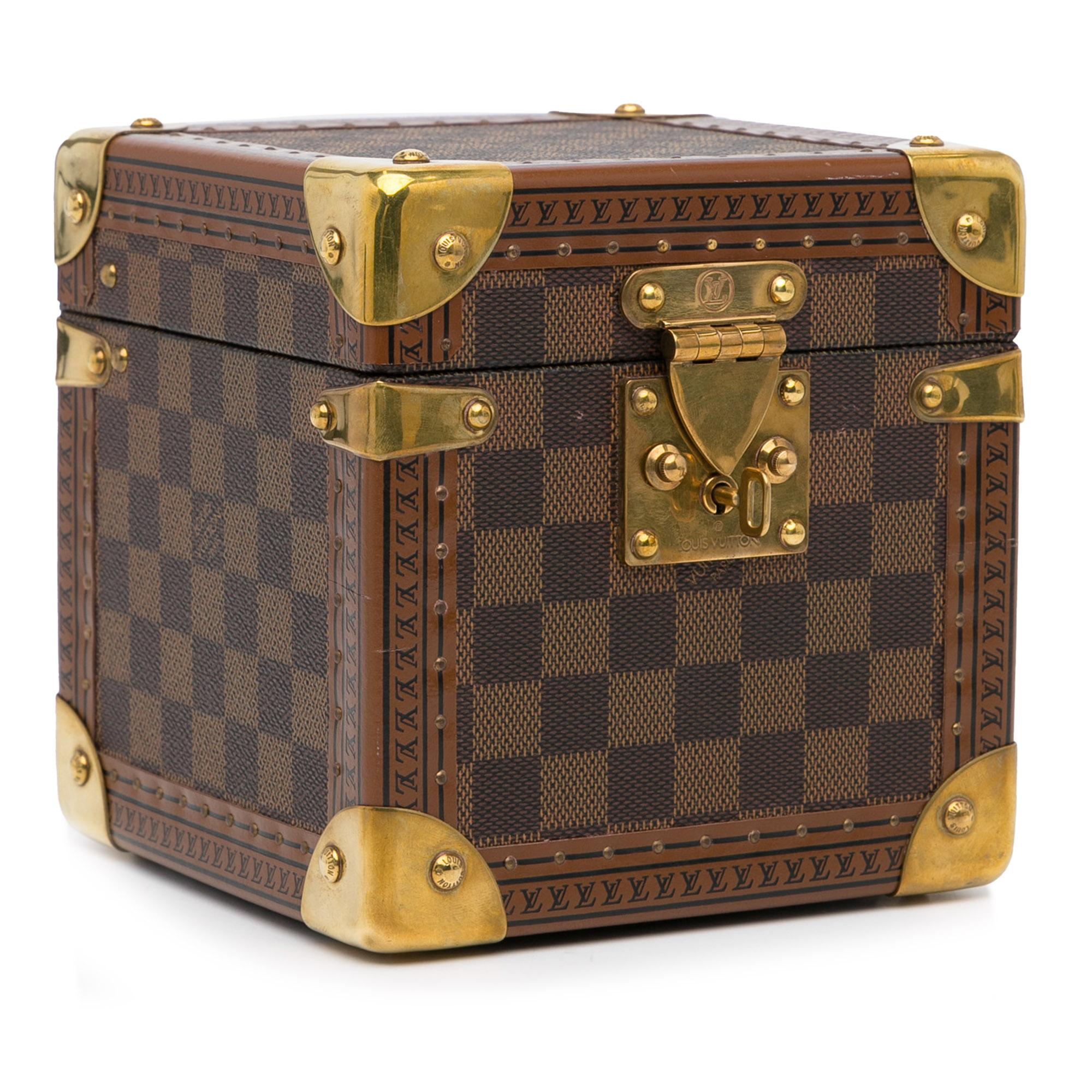 Louis Vuitton Damier Ebene Coffret Merveilles GM (SHG-1GGuMm)