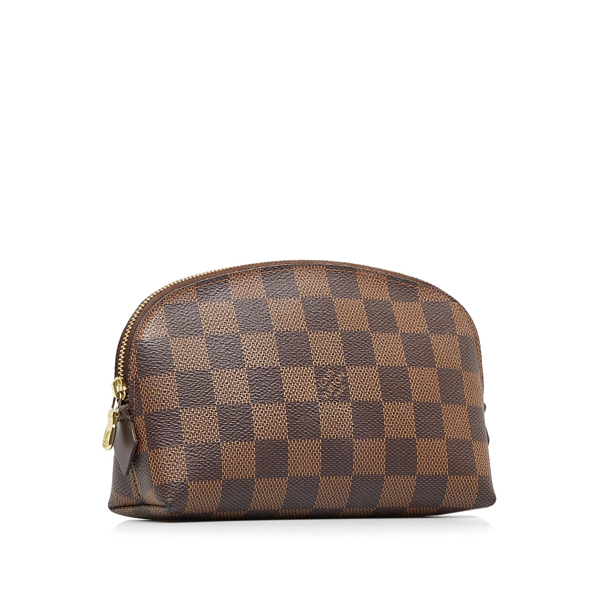 Louis Vuitton Damier Ebene Cosmetic Pouch (SHG-t68dLx)