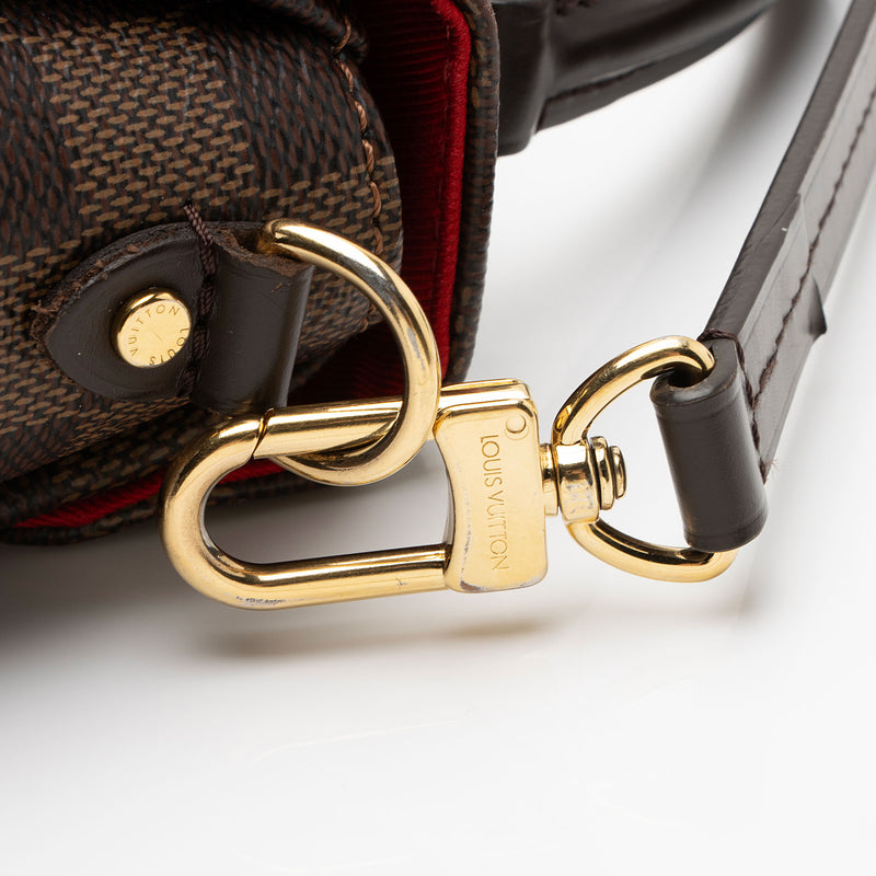 Louis Vuitton Damier Ebene Croisette Shoulder Bag (SHF-xi1Y4z)