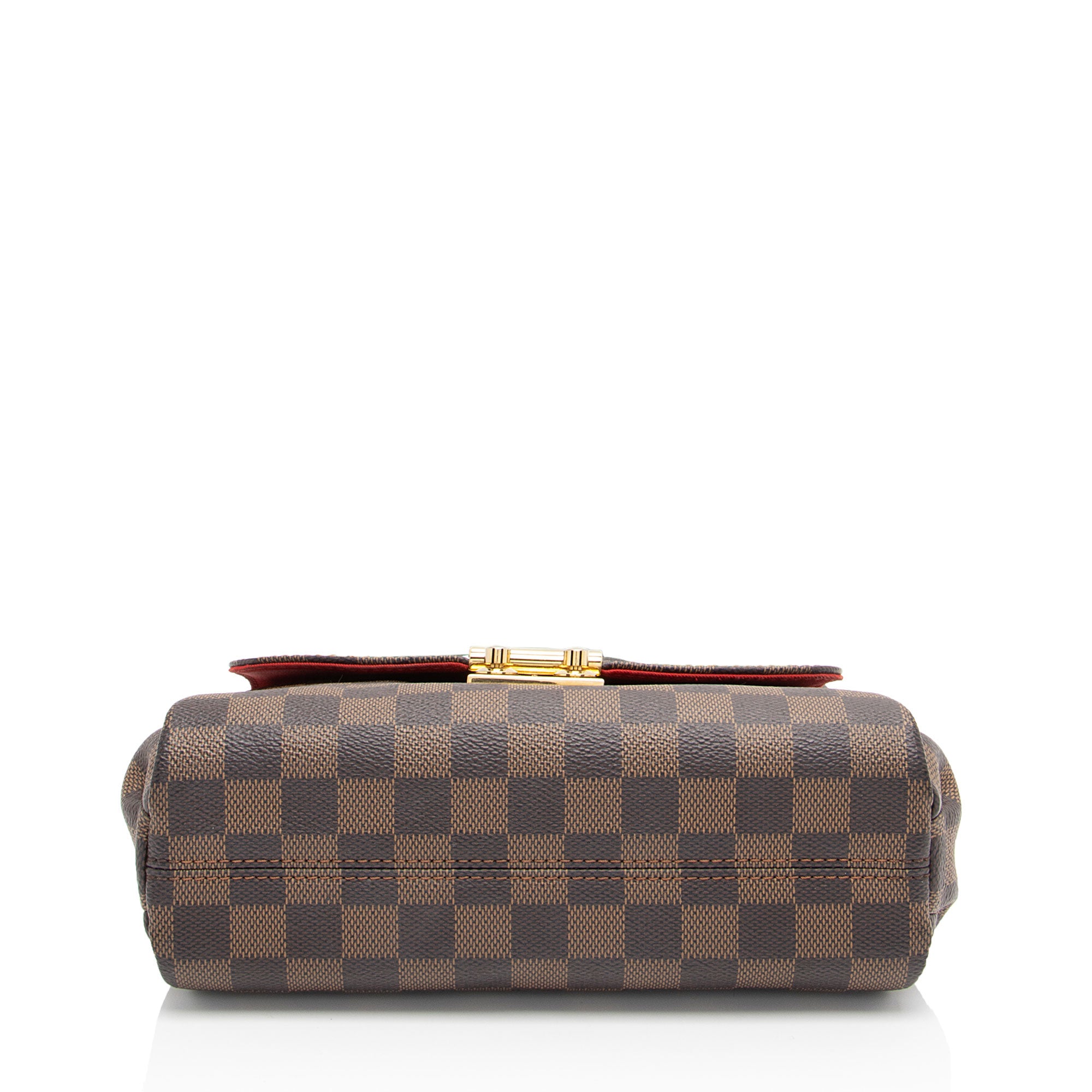 Louis Vuitton Damier Ebene Croisette Shoulder Bag (SHF-0uTvwU)