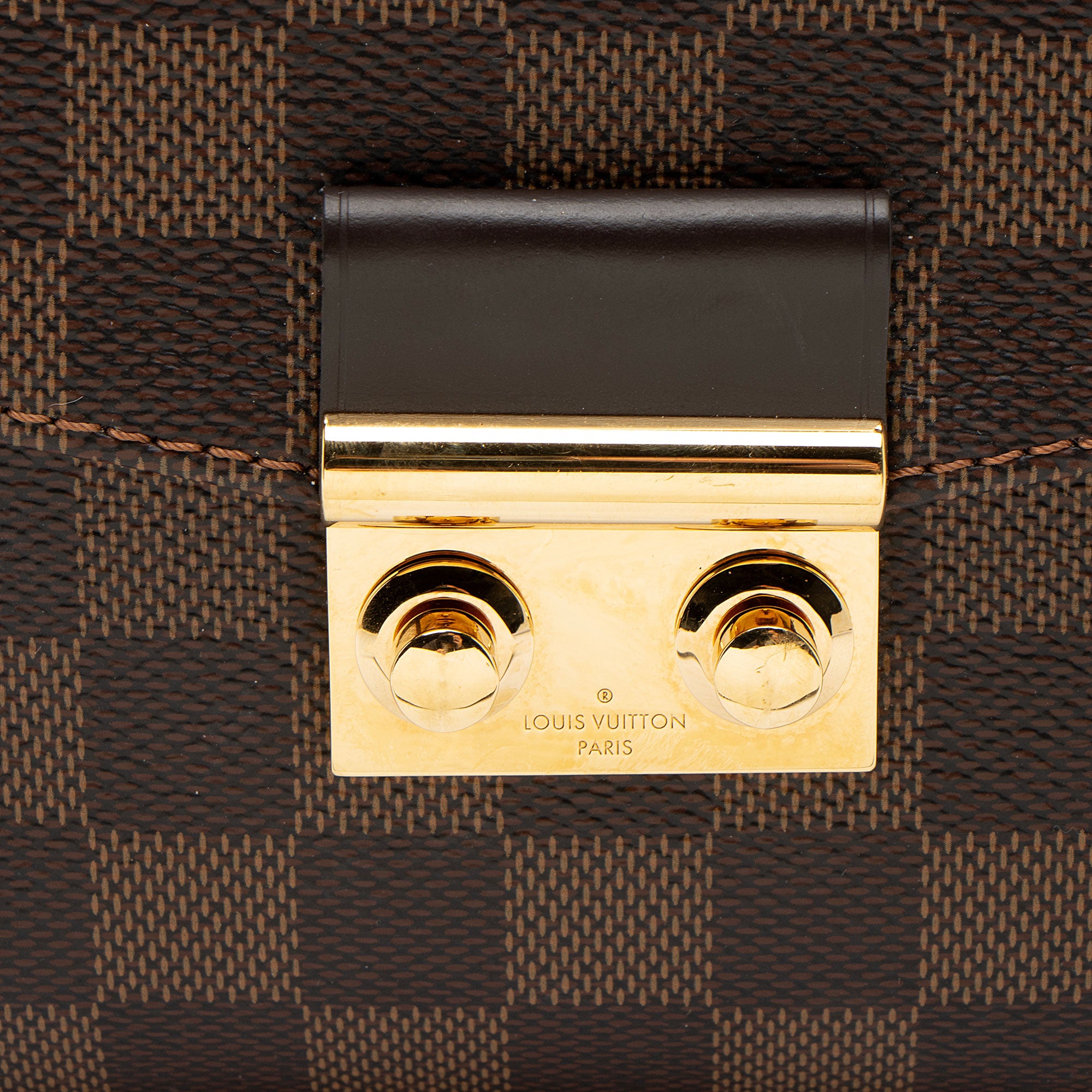 Louis Vuitton Damier Ebene Croisette Shoulder Bag