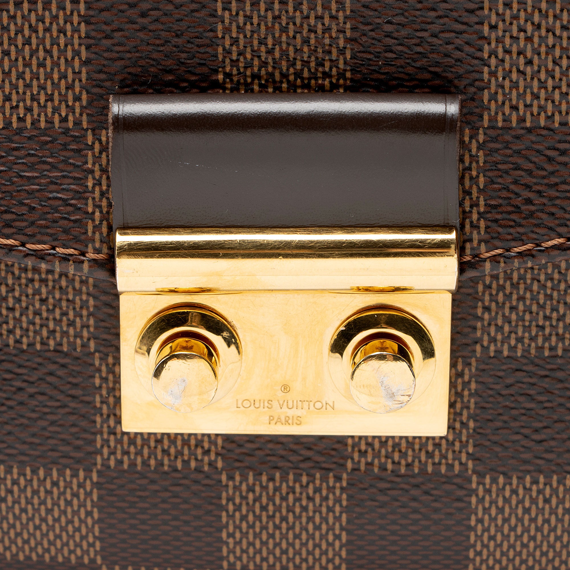 Louis Vuitton Damier Ebene Croisette Shoulder Bag