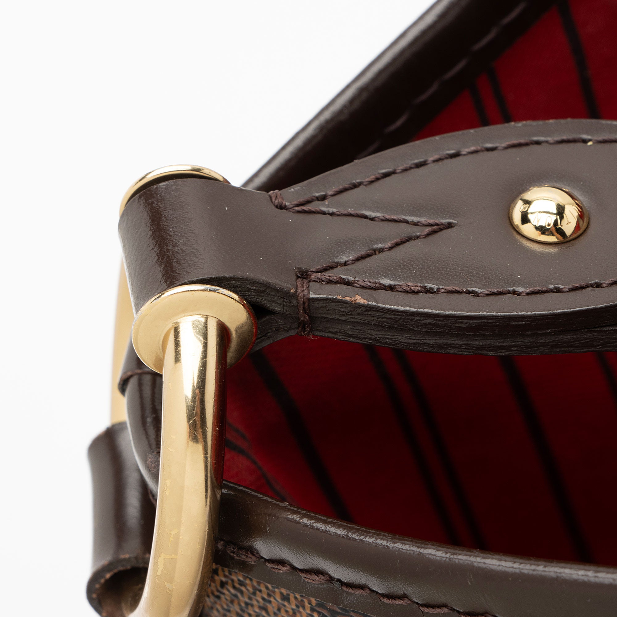 Louis Vuitton Damier Ebene Delightful MM Shoulder Bag (SHF-p9B0GM)