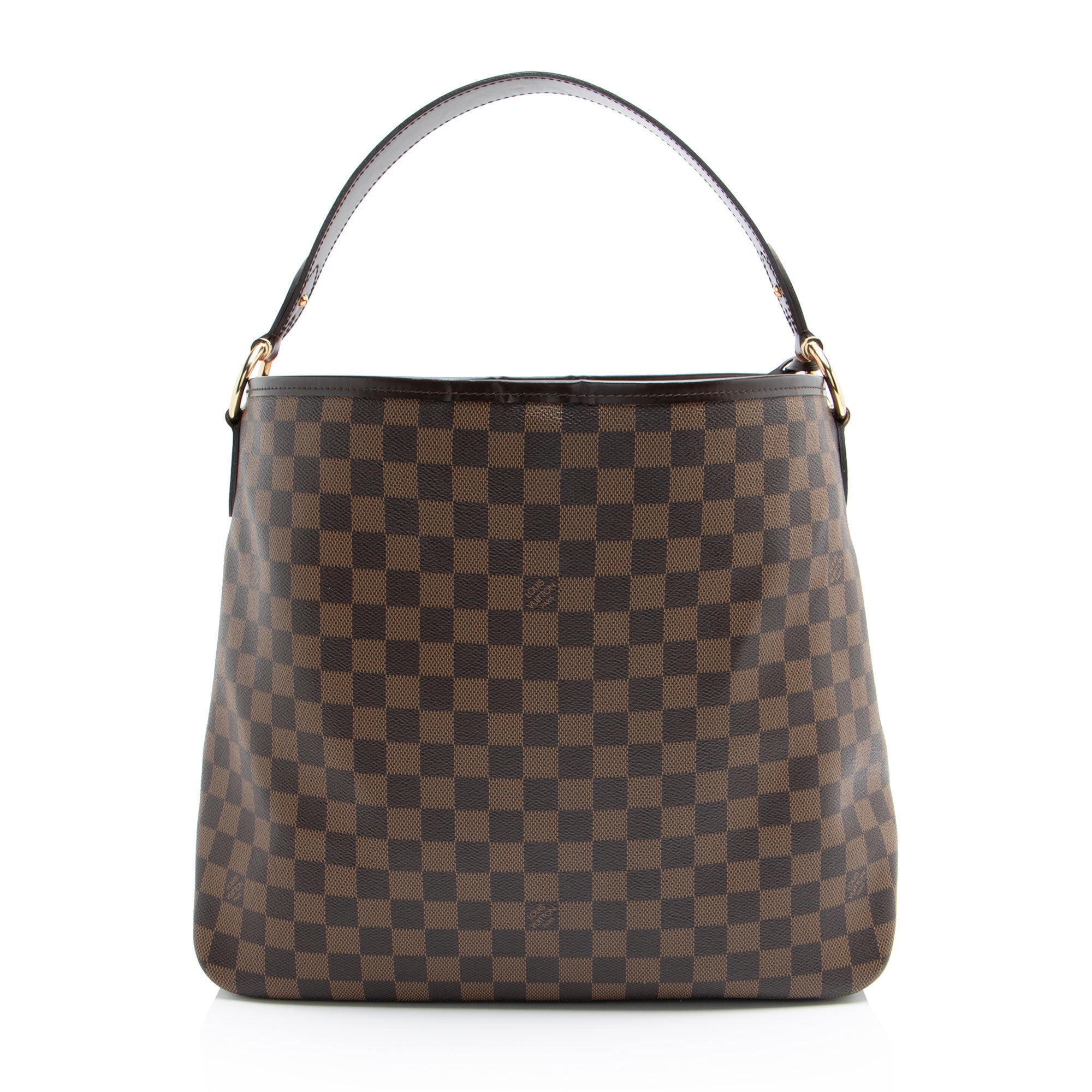 Louis Vuitton Damier Ebene Delightful MM Shoulder Bag (SHF-BIQzOW)