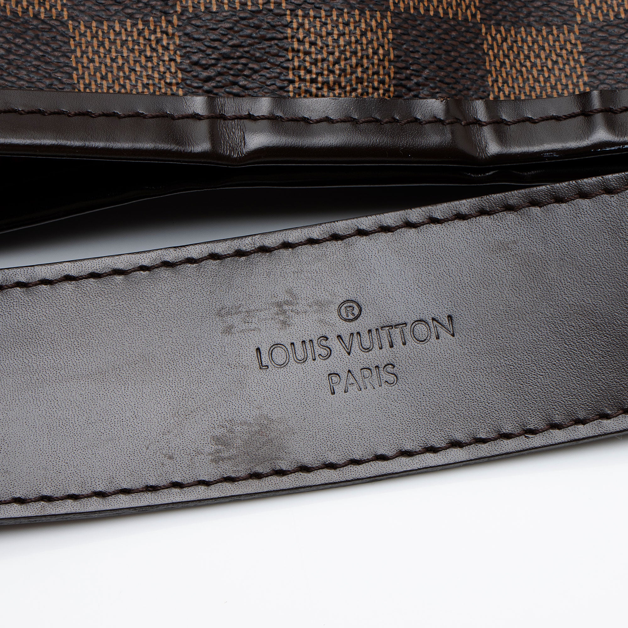 Louis Vuitton Damier Ebene Delightful MM Shoulder Bag (SHF-BIQzOW)