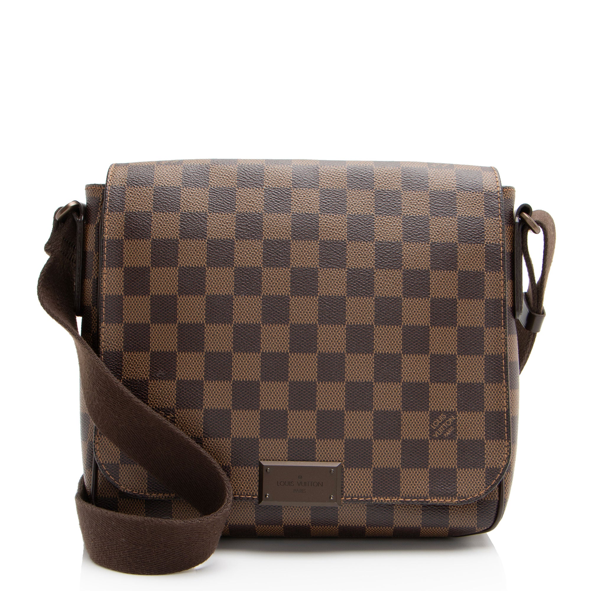 Louis Vuitton Damier Ebene District PM Messenger (SHF-Ix4RiJ)