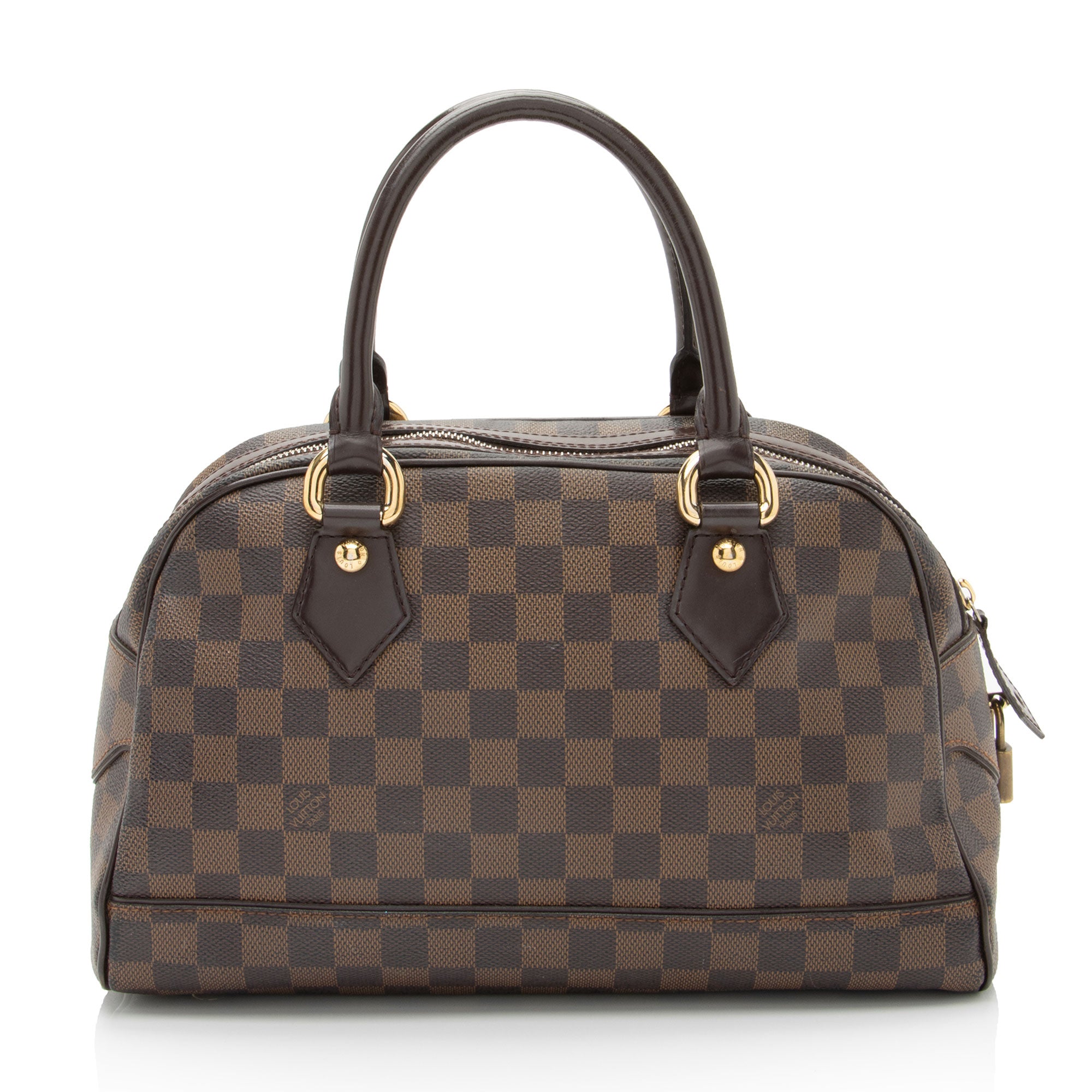 Louis Vuitton Damier Ebene Duomo Satchel (SHF-Xc3fau)