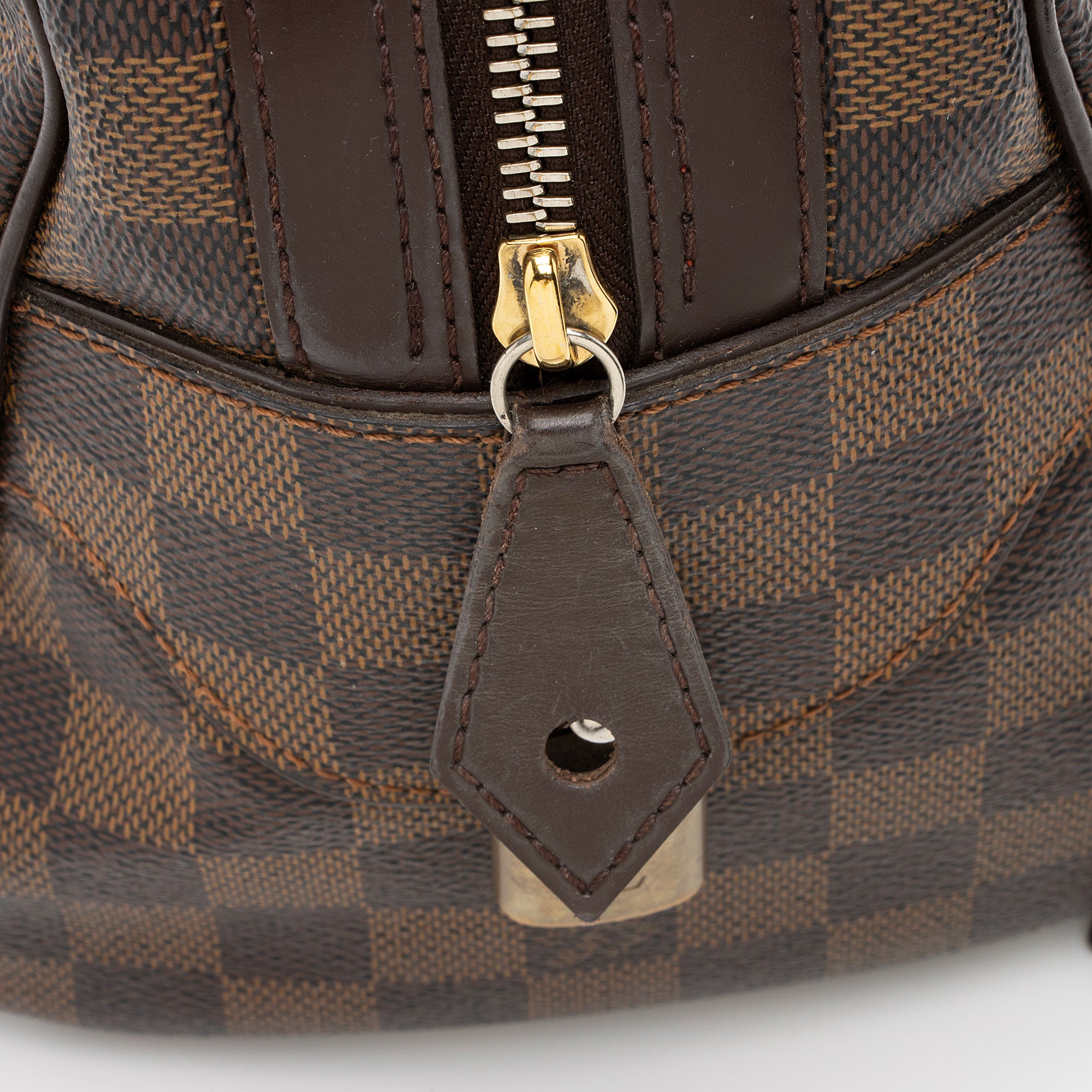 Louis Vuitton Damier Ebene Duomo Satchel (SHF-Xc3fau)