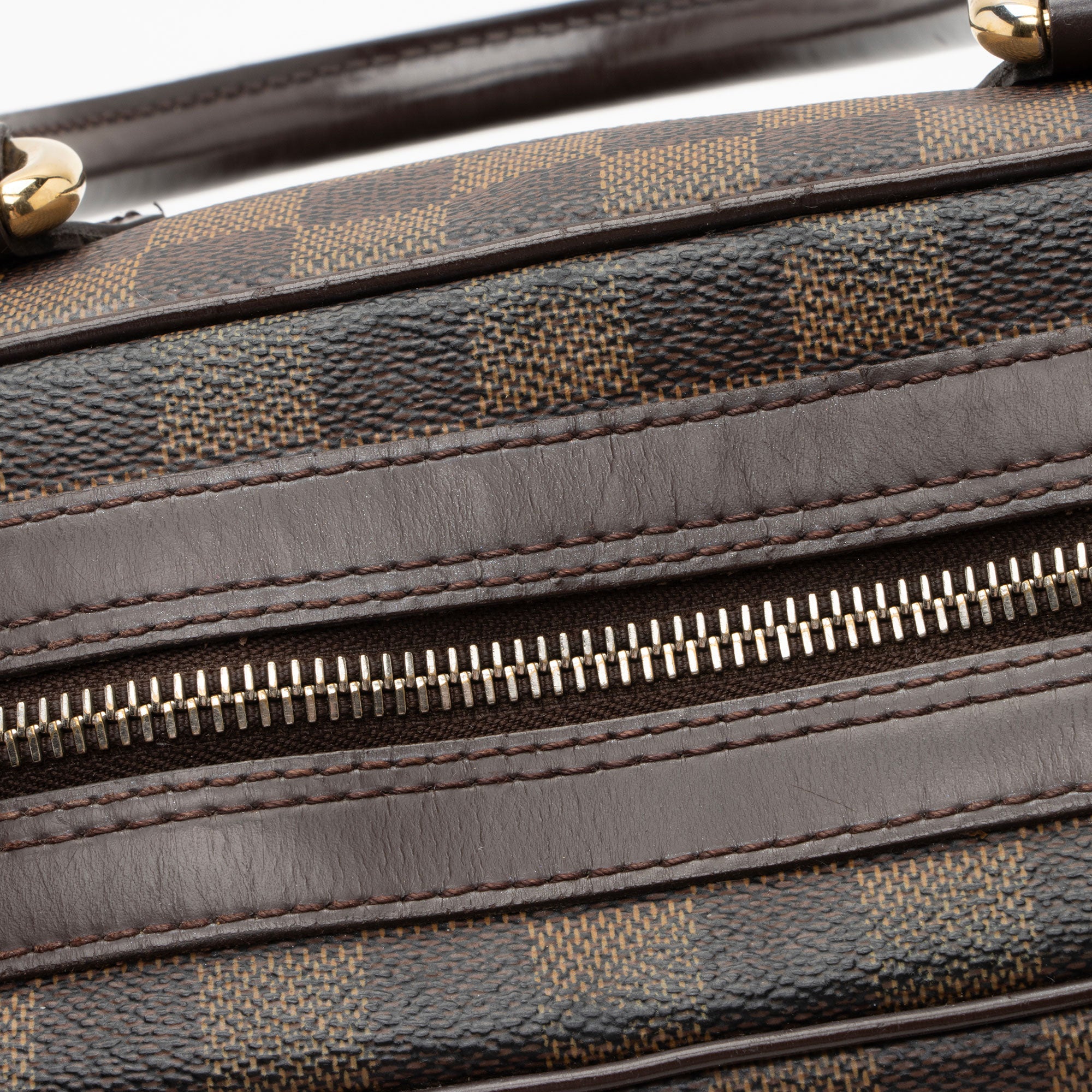 Louis Vuitton Damier Ebene Duomo Satchel (SHF-Xc3fau)