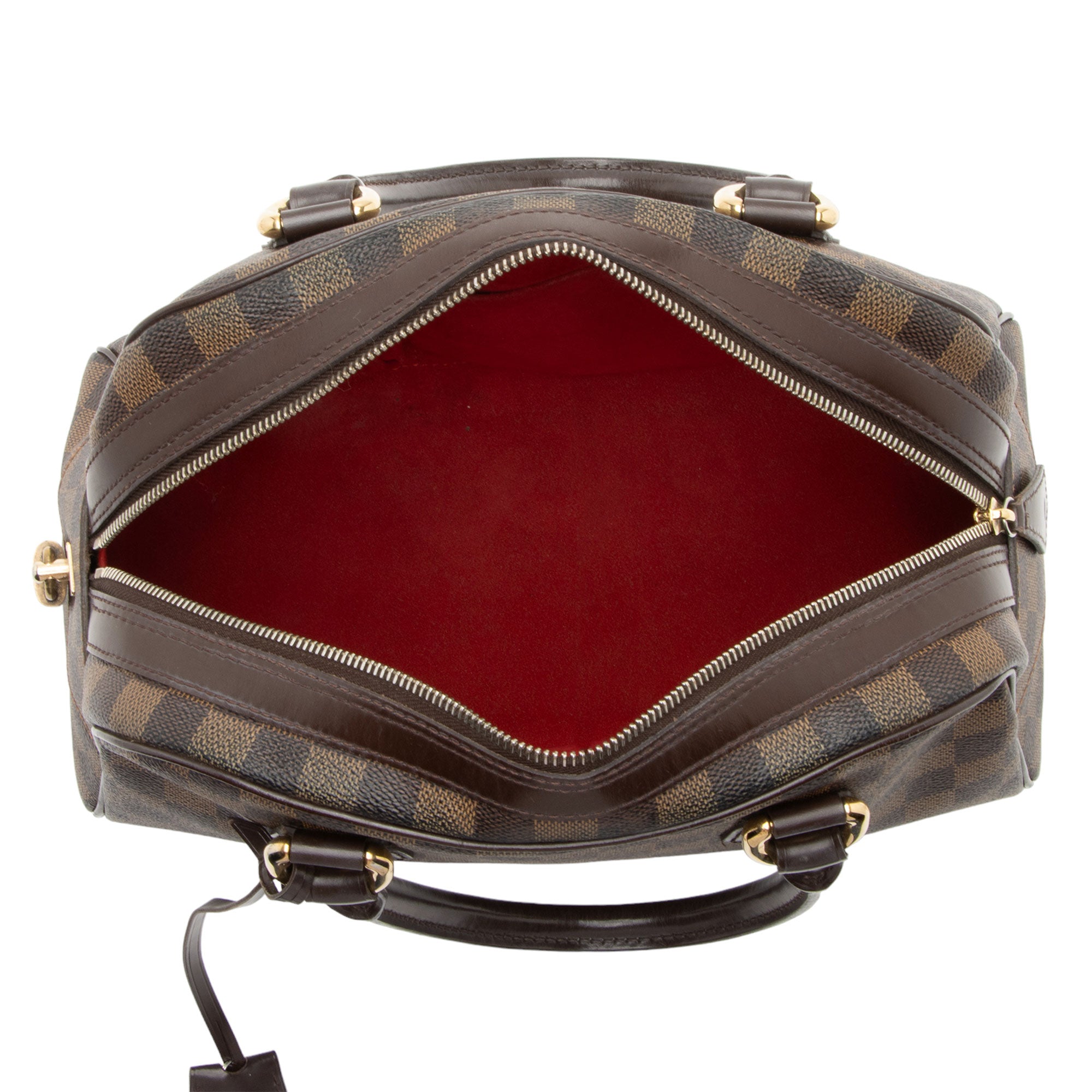 Louis Vuitton Damier Ebene Duomo Satchel (SHF-Xc3fau)