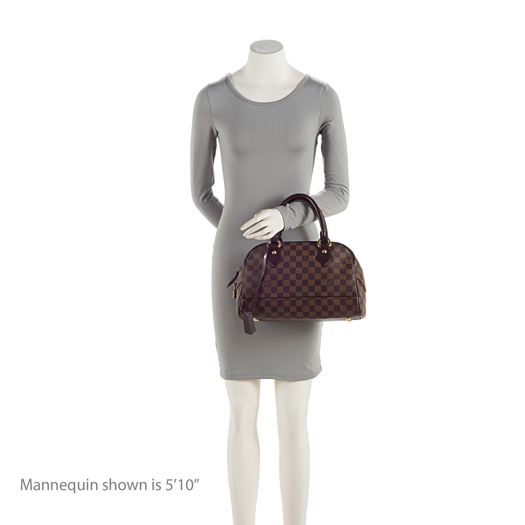 Louis Vuitton Damier Ebene Duomo Satchel (SHF-Xc3fau)