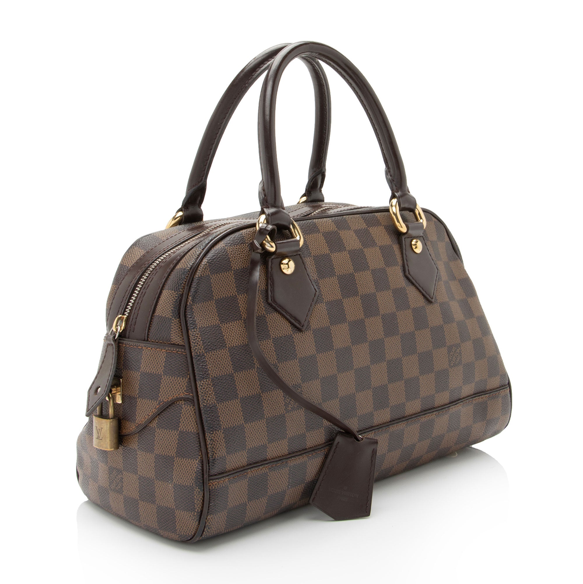 Louis Vuitton Damier Ebene Duomo Satchel (SHF-Xc3fau)