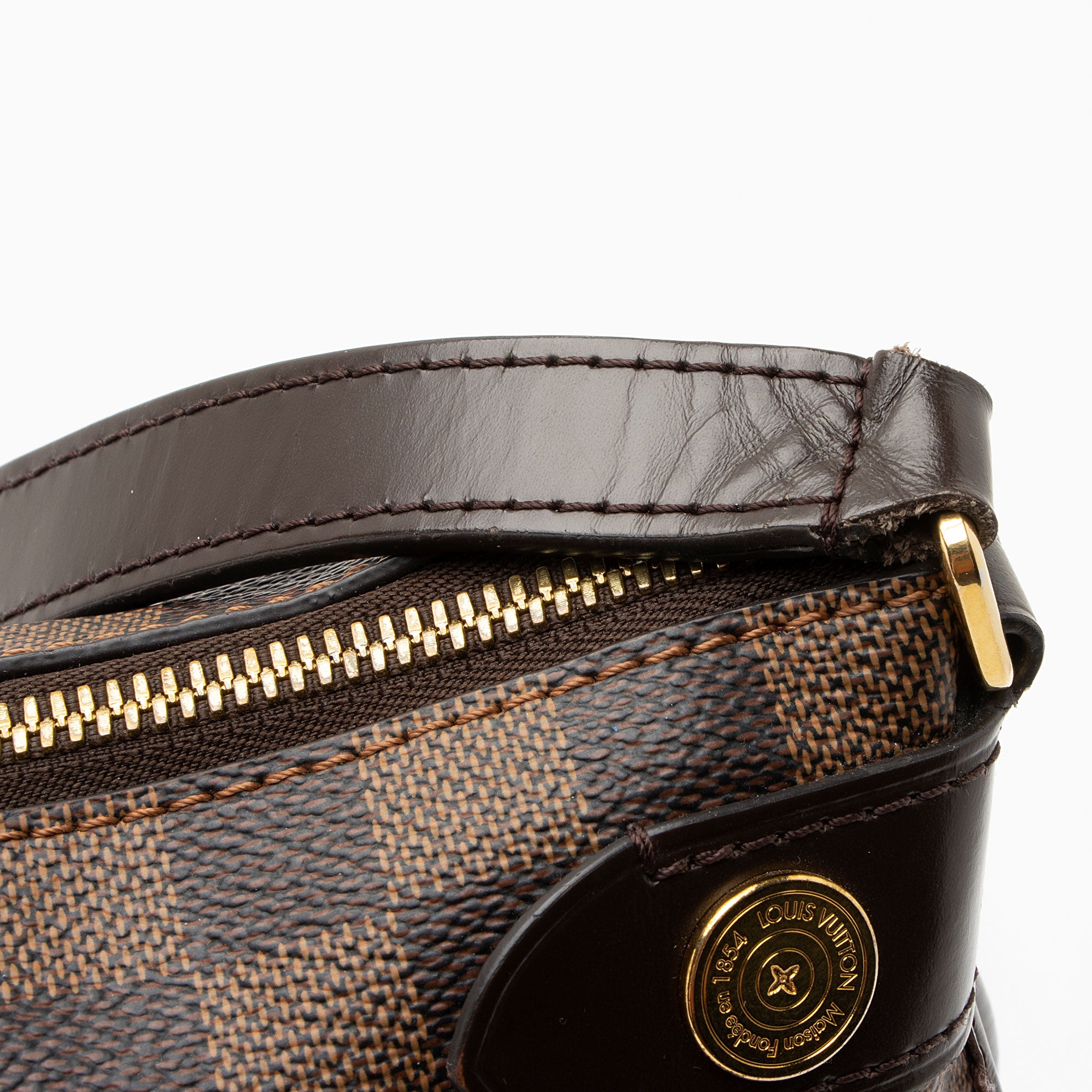 Louis Vuitton Damier Ebene Duomo Shoulder Bag