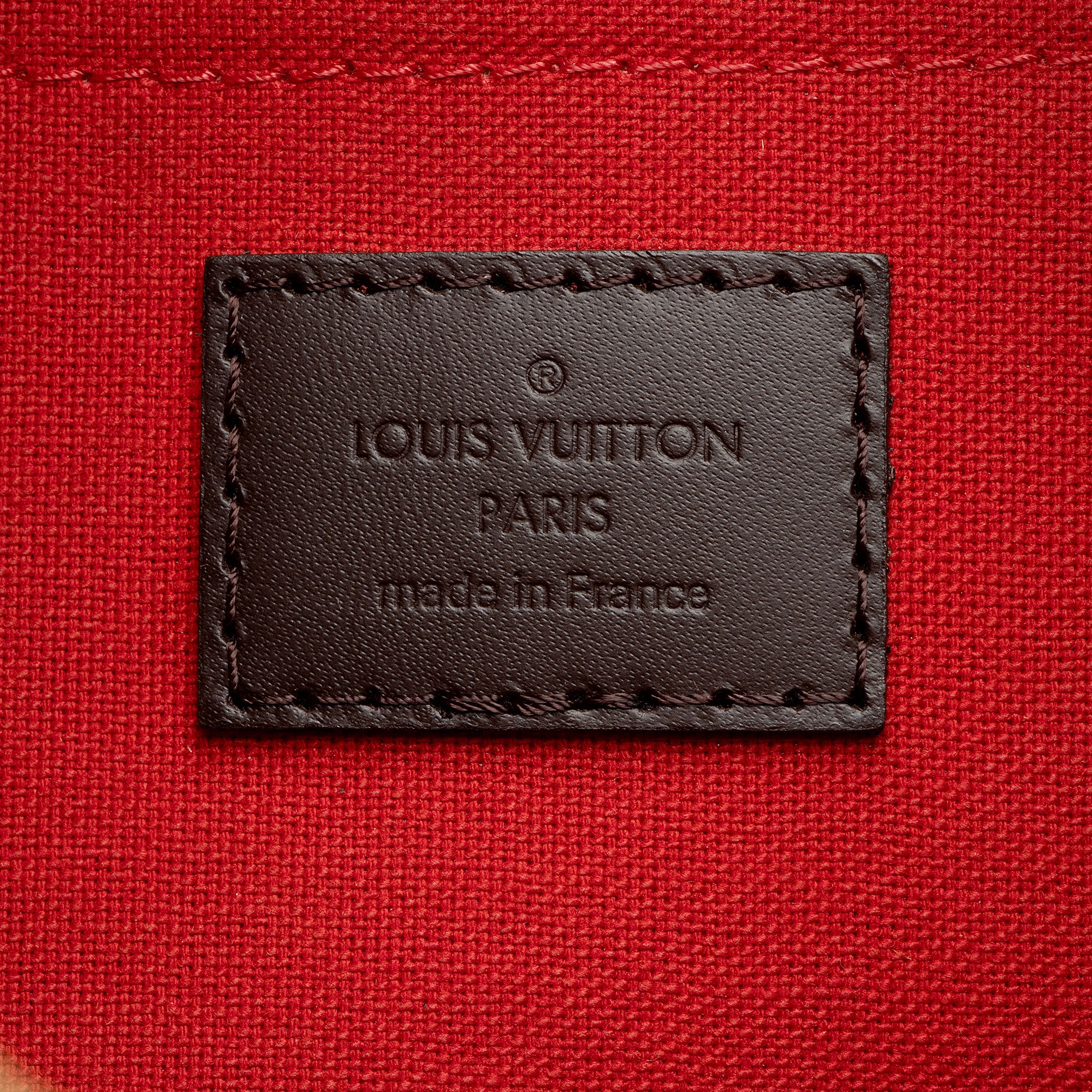 Louis Vuitton Damier Ebene Duomo Shoulder Bag (SHF-t8lsLX)