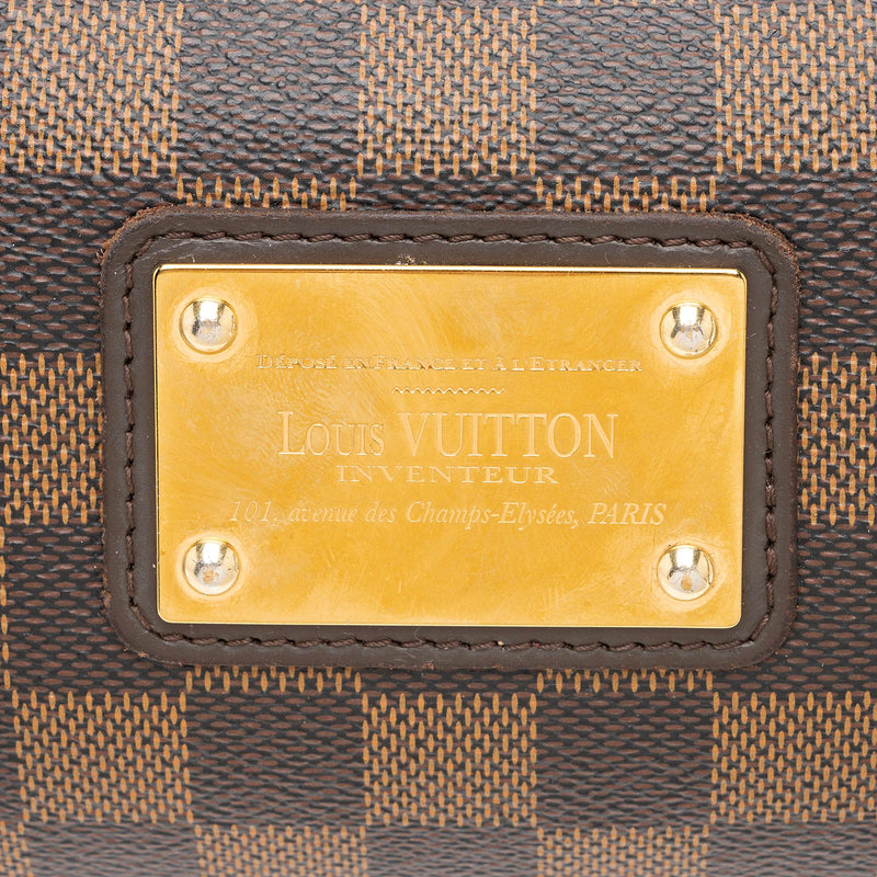 Louis Vuitton Damier Ebene Eva Clutch - FINAL SALE (SHF-jspFTu) – LuxeDH