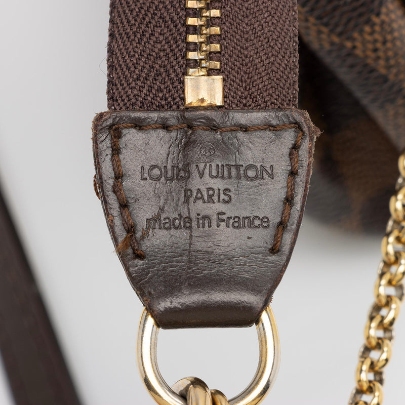 Louis Vuitton Damier Ebene Eva Clutch - FINAL SALE (SHF-jspFTu