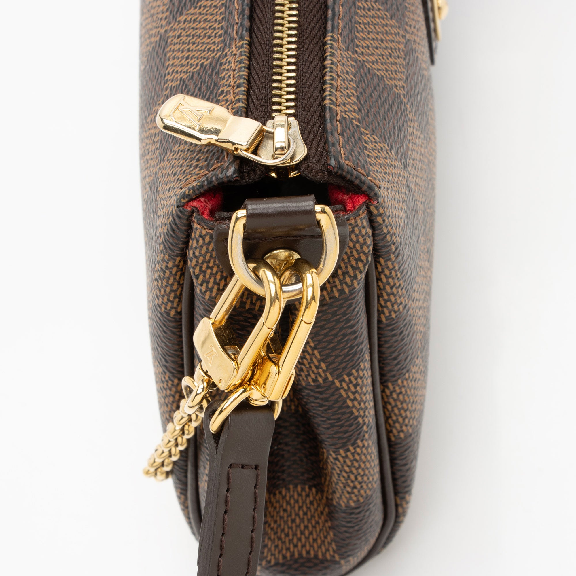 Louis Vuitton Damier Ebene Eva Clutch