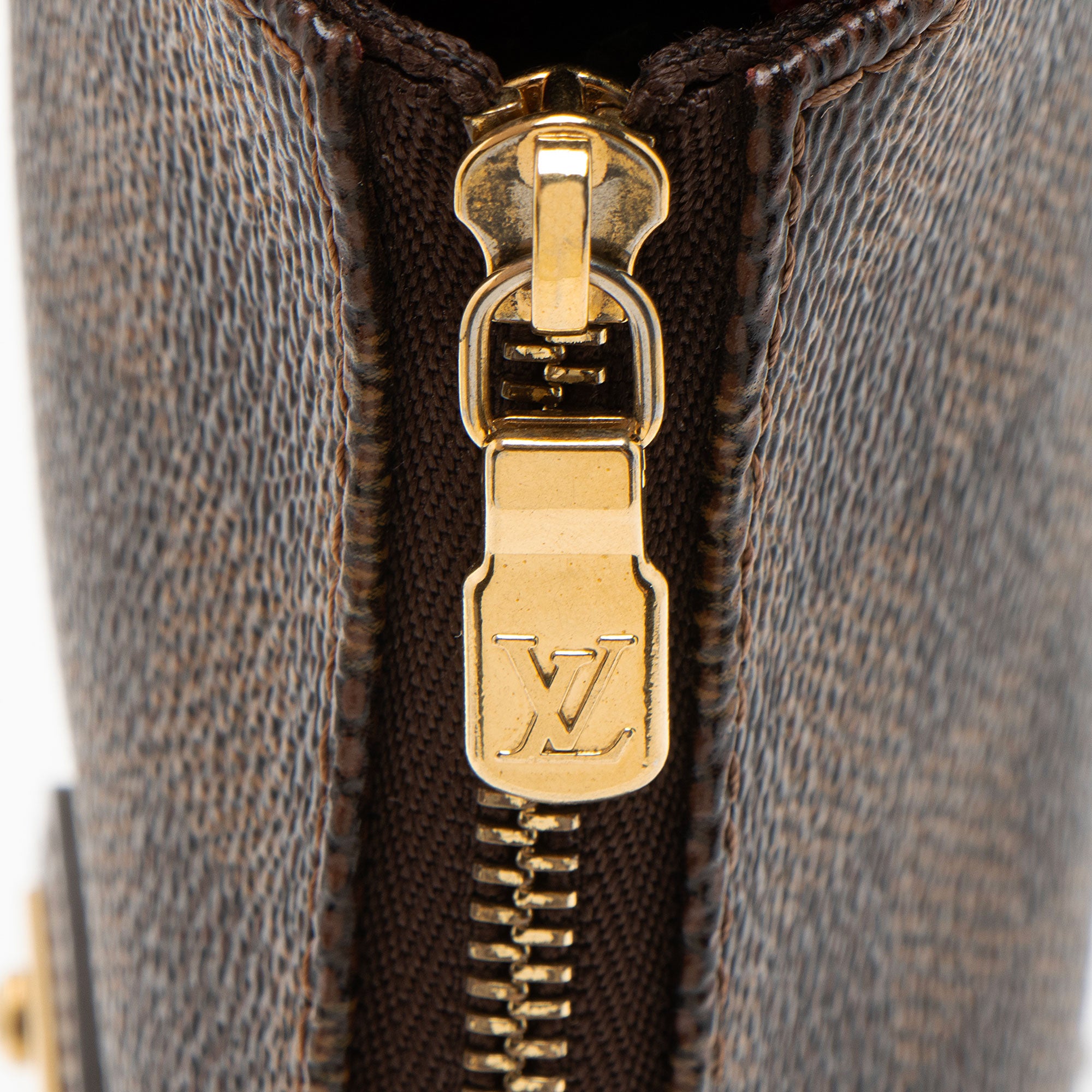 Louis Vuitton Damier Ebene Eva Clutch