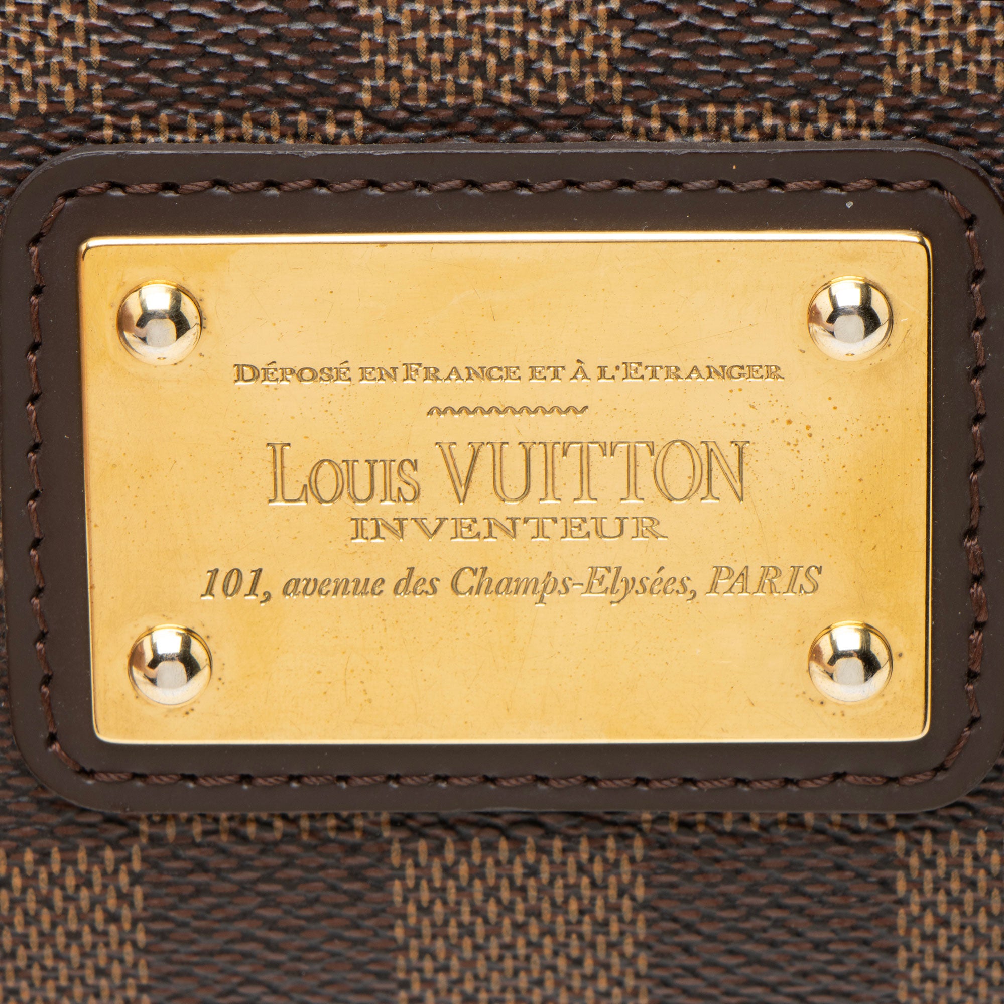 Louis Vuitton Damier Ebene Eva Clutch