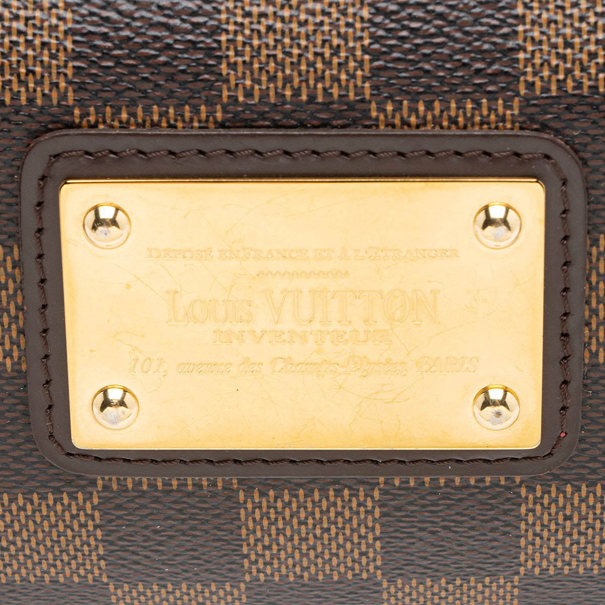 Louis Vuitton Damier Ebene Eva Clutch