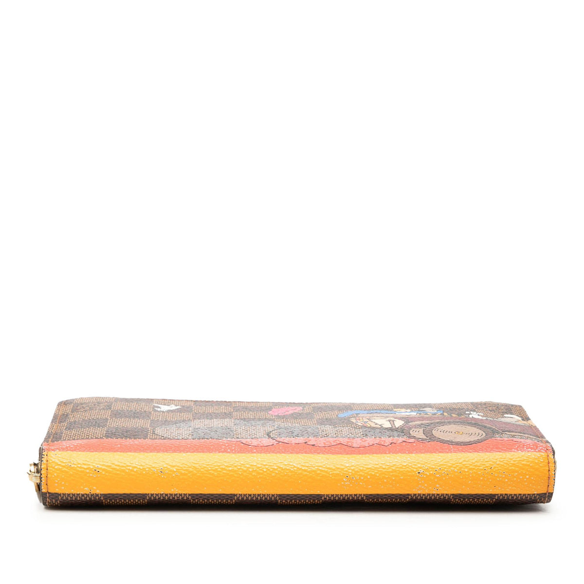 Louis Vuitton Damier Ebene Evasion Illustre Zippy Wallet