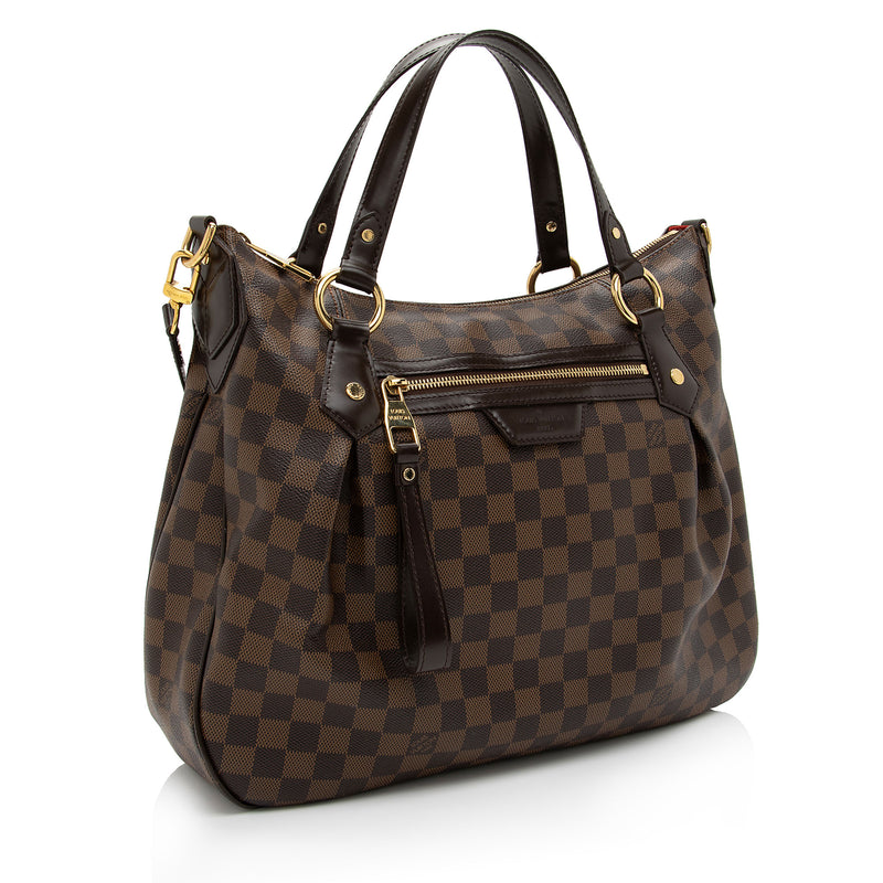 Authentic Louis Vuitton Damier Evora MM Bag, Luxury, Bags