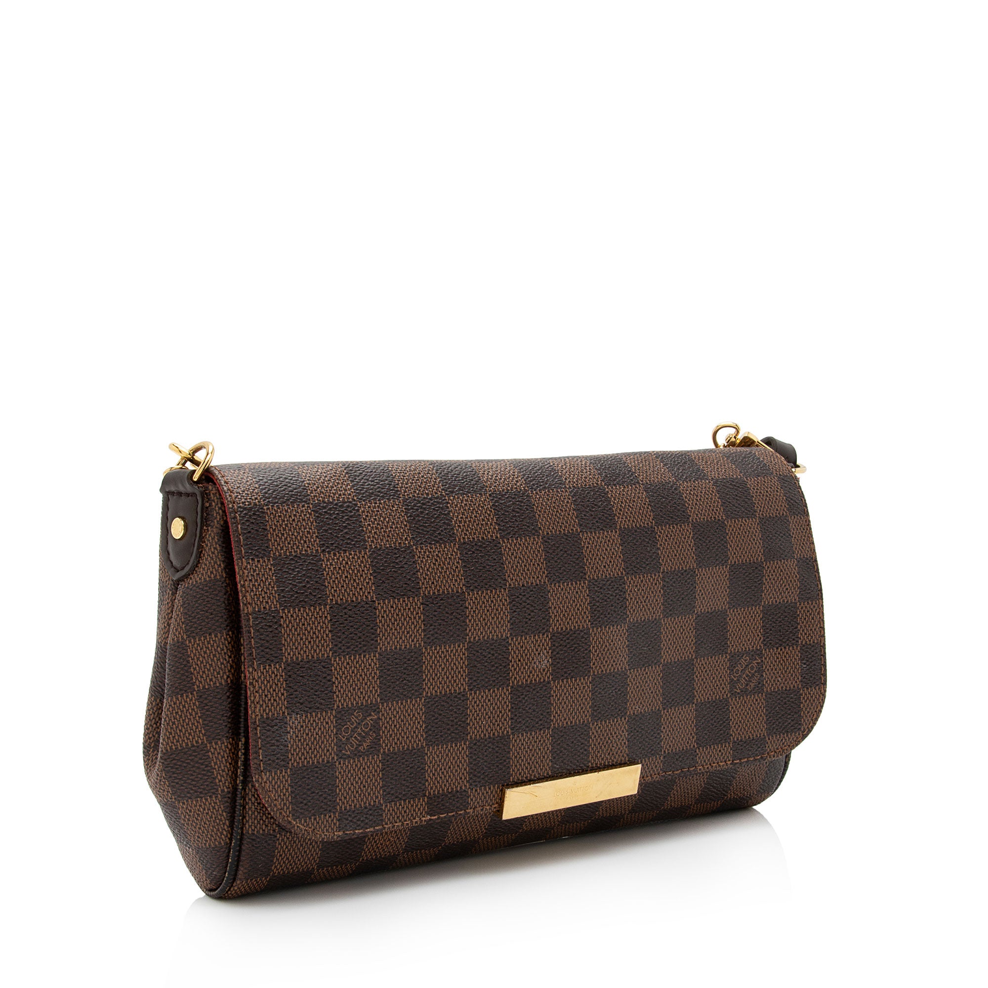 Louis Vuitton Damier Ebene Favorite MM Shoulder Bag (SHF-N1EPoh)