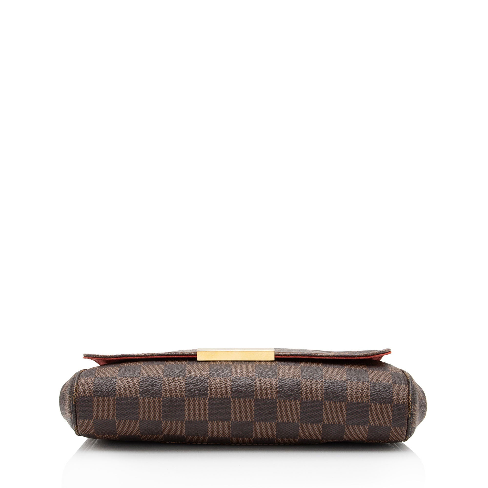 Louis Vuitton Damier Ebene Favorite MM Shoulder Bag (SHF-0DWjUf)
