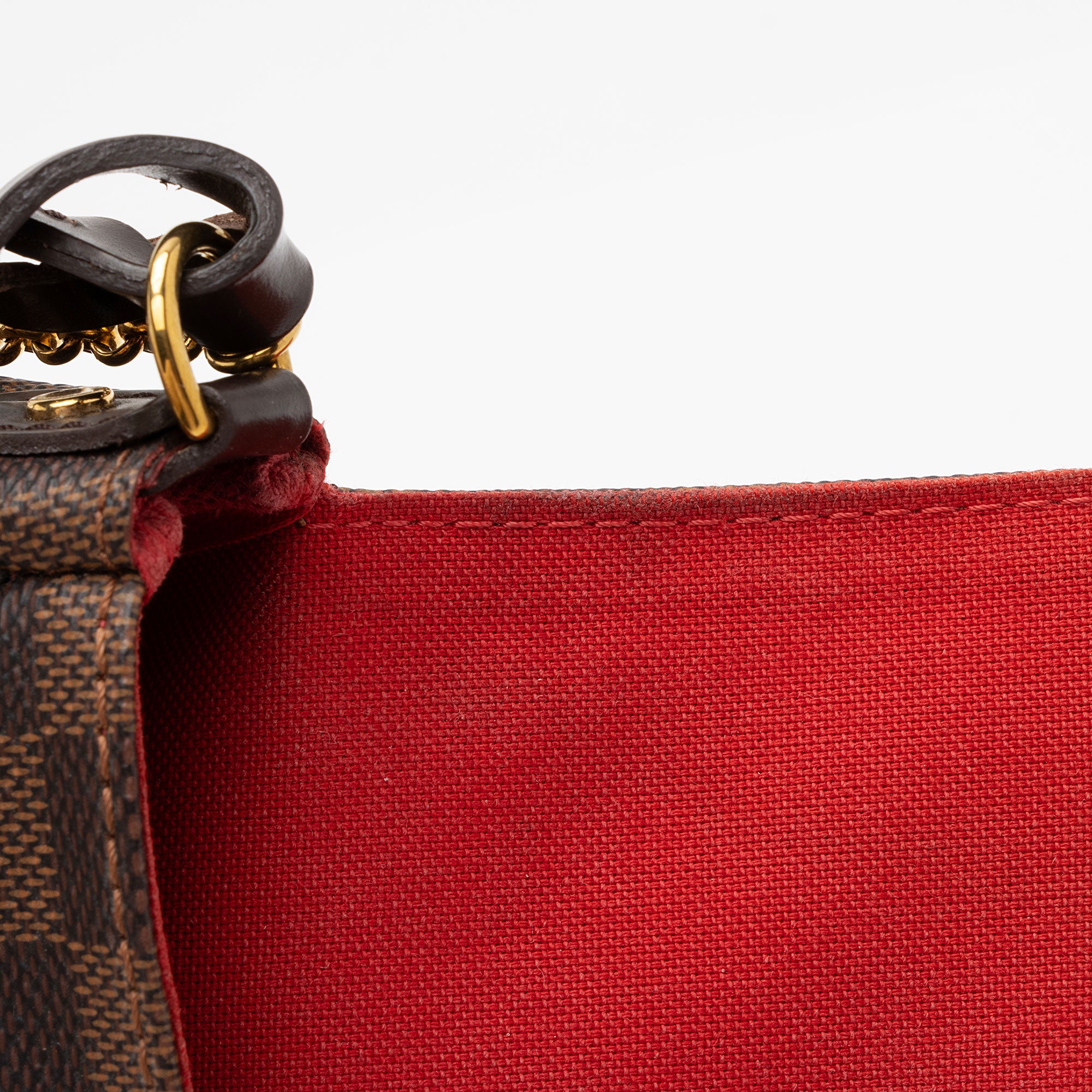 Louis Vuitton Damier Ebene Favorite MM Shoulder Bag (SHF-0DWjUf)