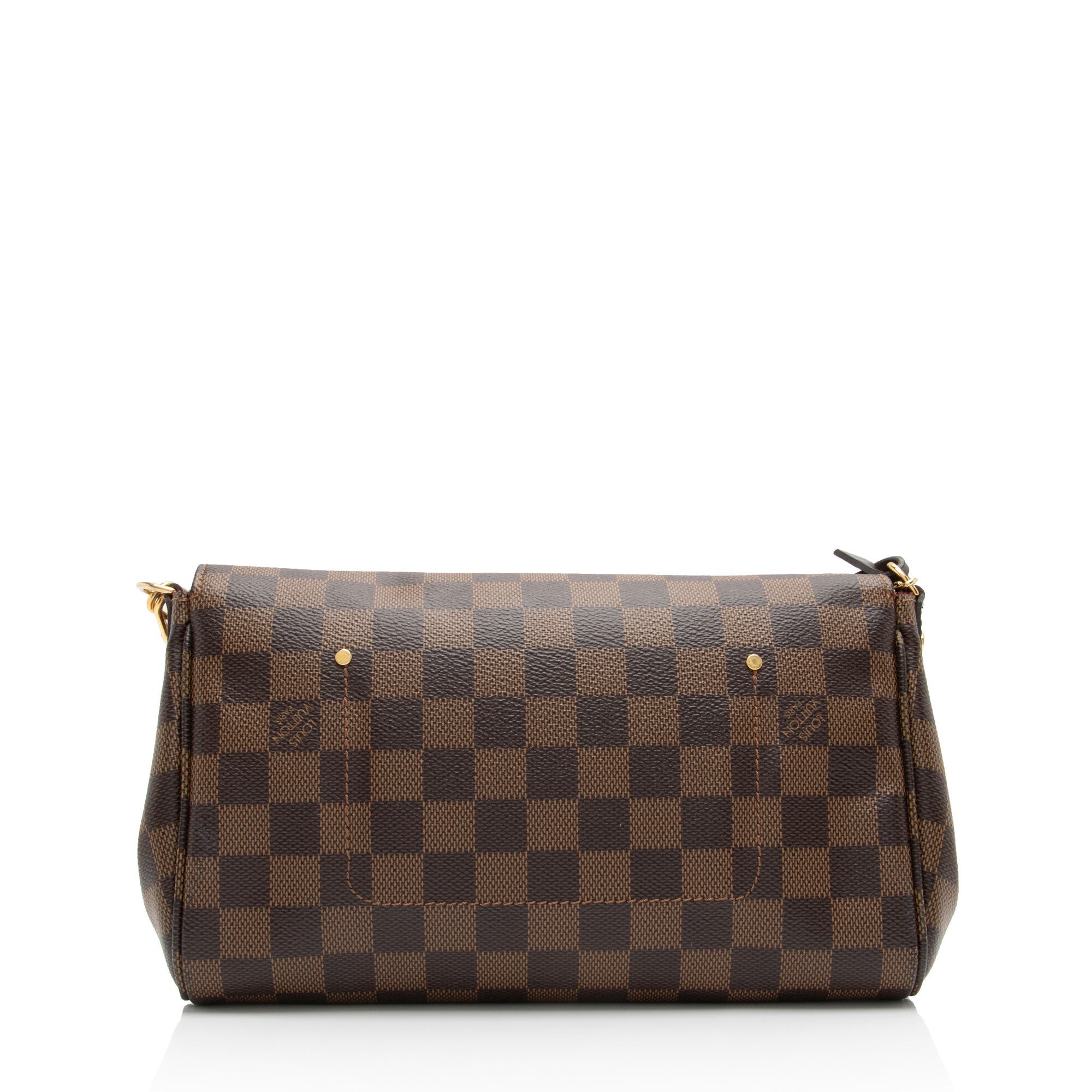 Louis Vuitton Damier Ebene Favorite MM Shoulder Bag (SHF-drGeqd)