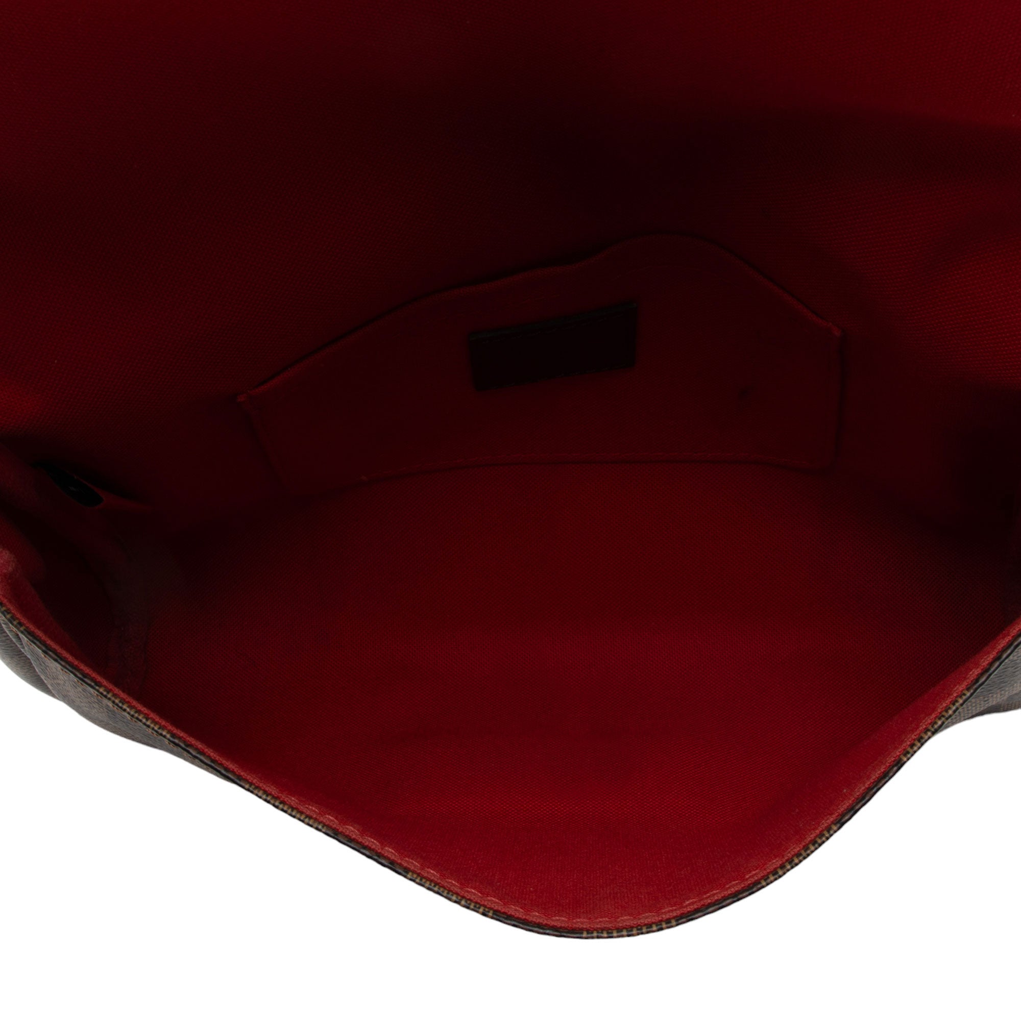 Louis Vuitton Damier Ebene Favorite MM Shoulder Bag (SHF-drGeqd)