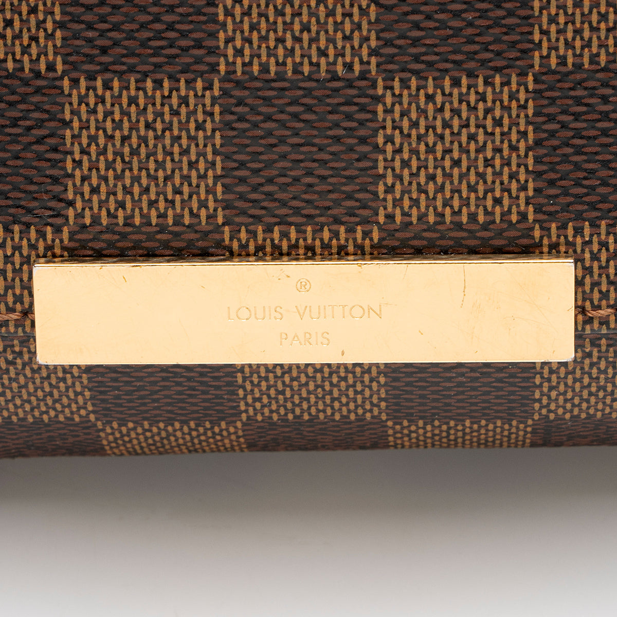 Louis Vuitton Damier Ebene Favorite MM Shoulder Bag