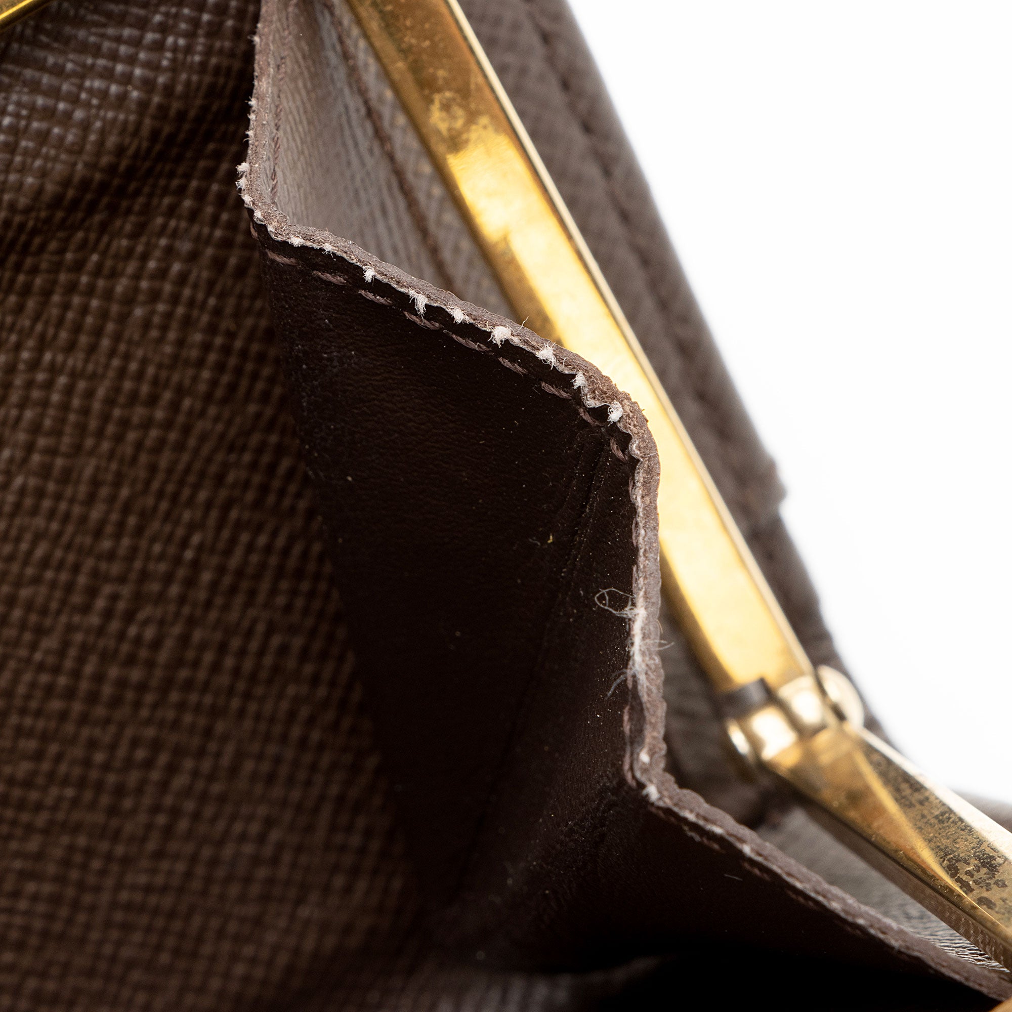 Louis Vuitton Damier Ebene French Wallet (SHF-naesa0)