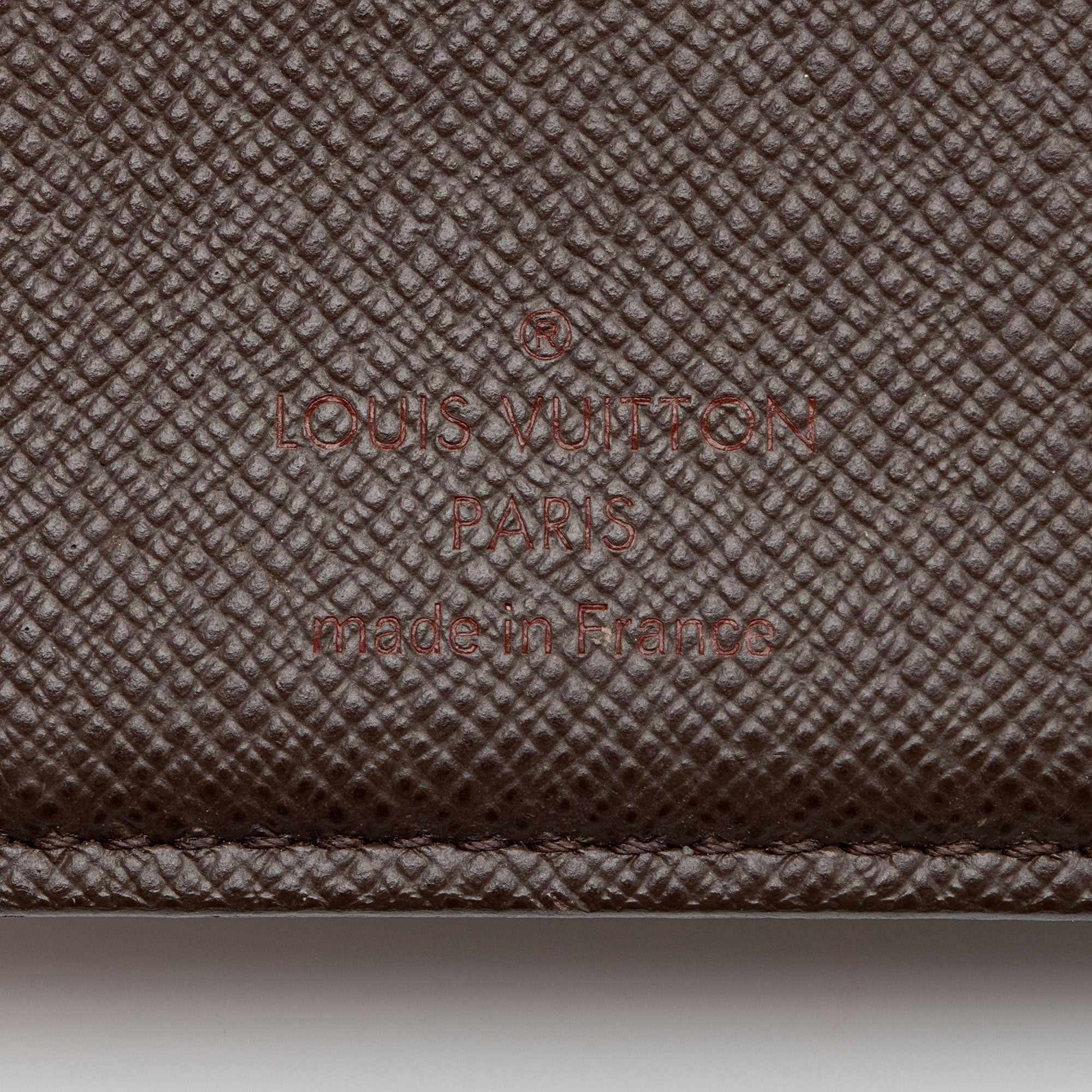 Louis Vuitton Damier Ebene French Wallet (SHF-naesa0)