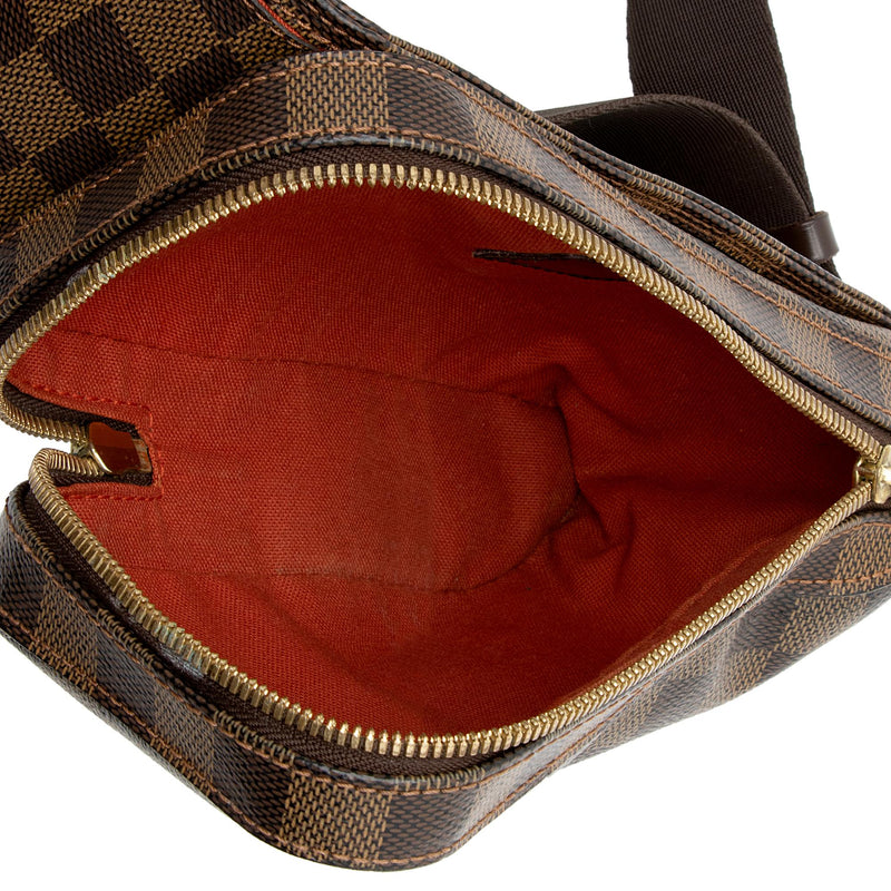 Louis Vuitton Vintage - Damier Ebene Geronimos Bag - Brown - Monogram  Canvas and Leather Shoulder Bag - Luxury High Quality - Avvenice