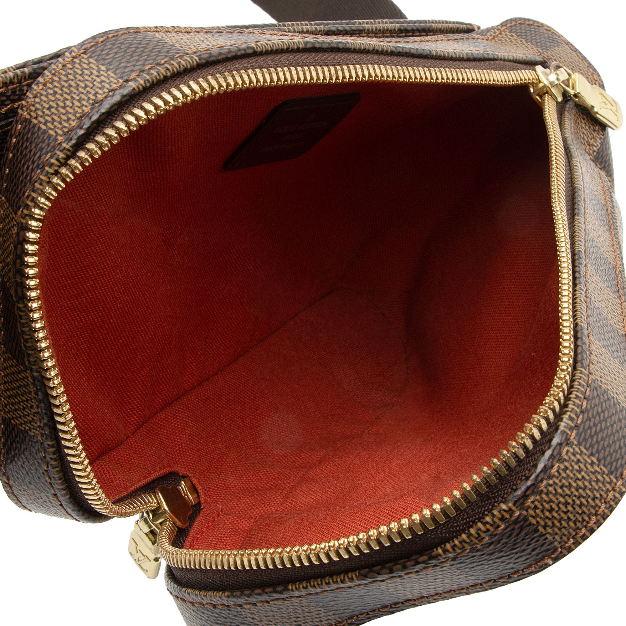 Louis Vuitton Damier Ebene Geronimos Sling Bag (SHF-1tyLoY)